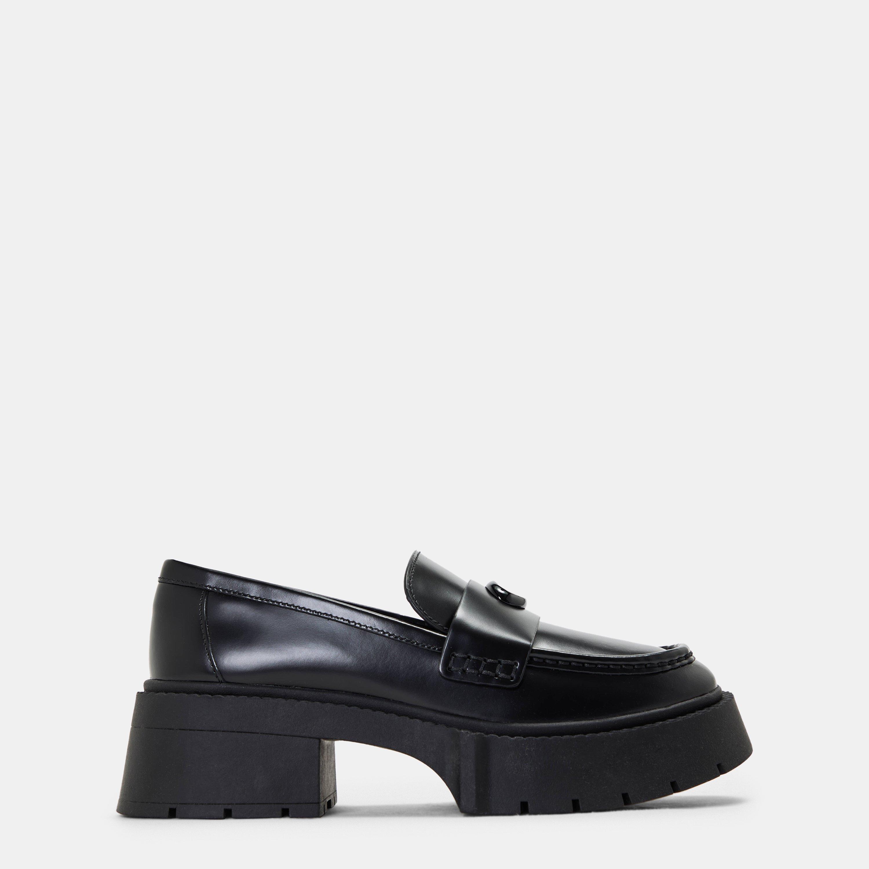 Black - Coach - Coach Leah Pltf Loaf Ld99 - 1