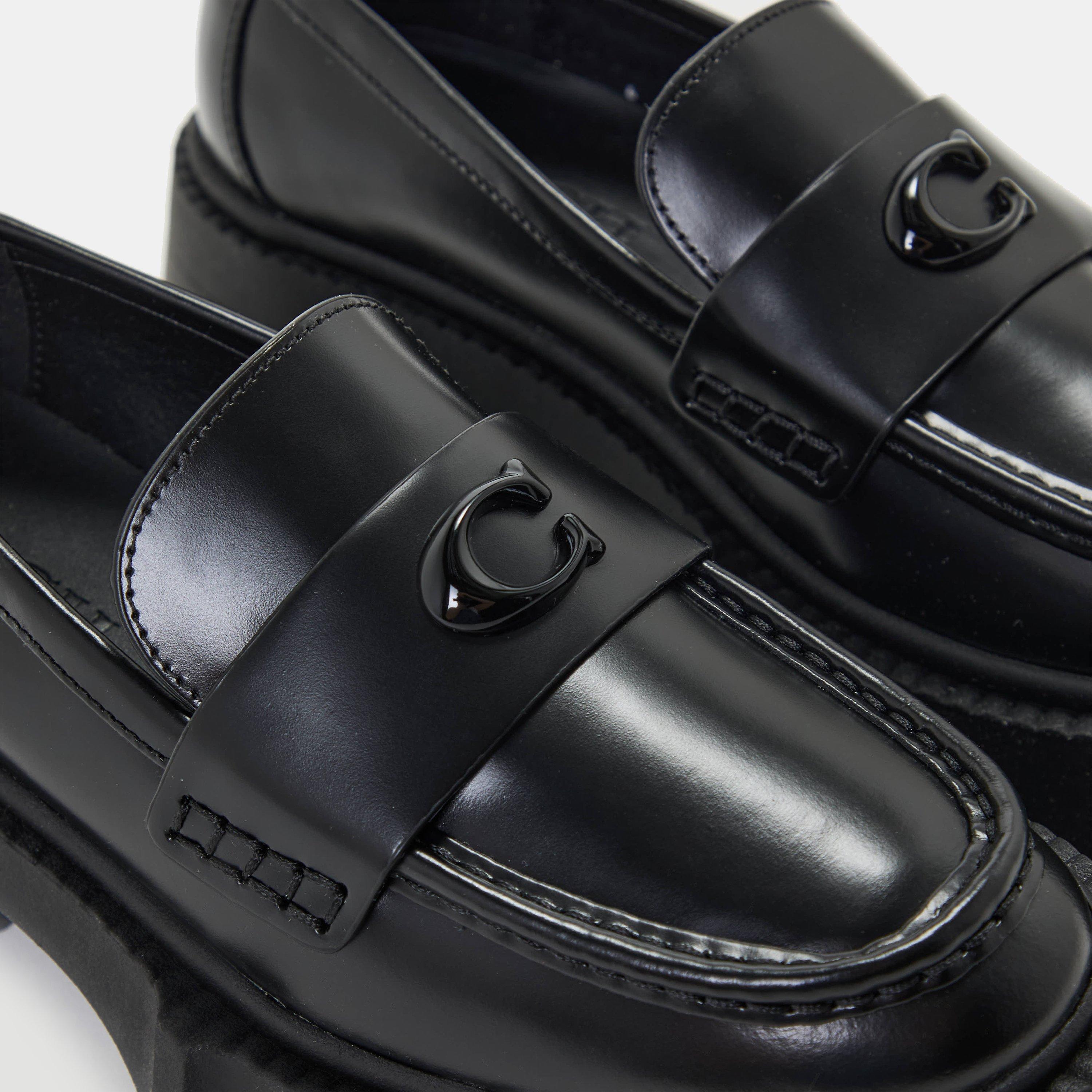 Black - Coach - Coach Leah Pltf Loaf Ld99 - 3