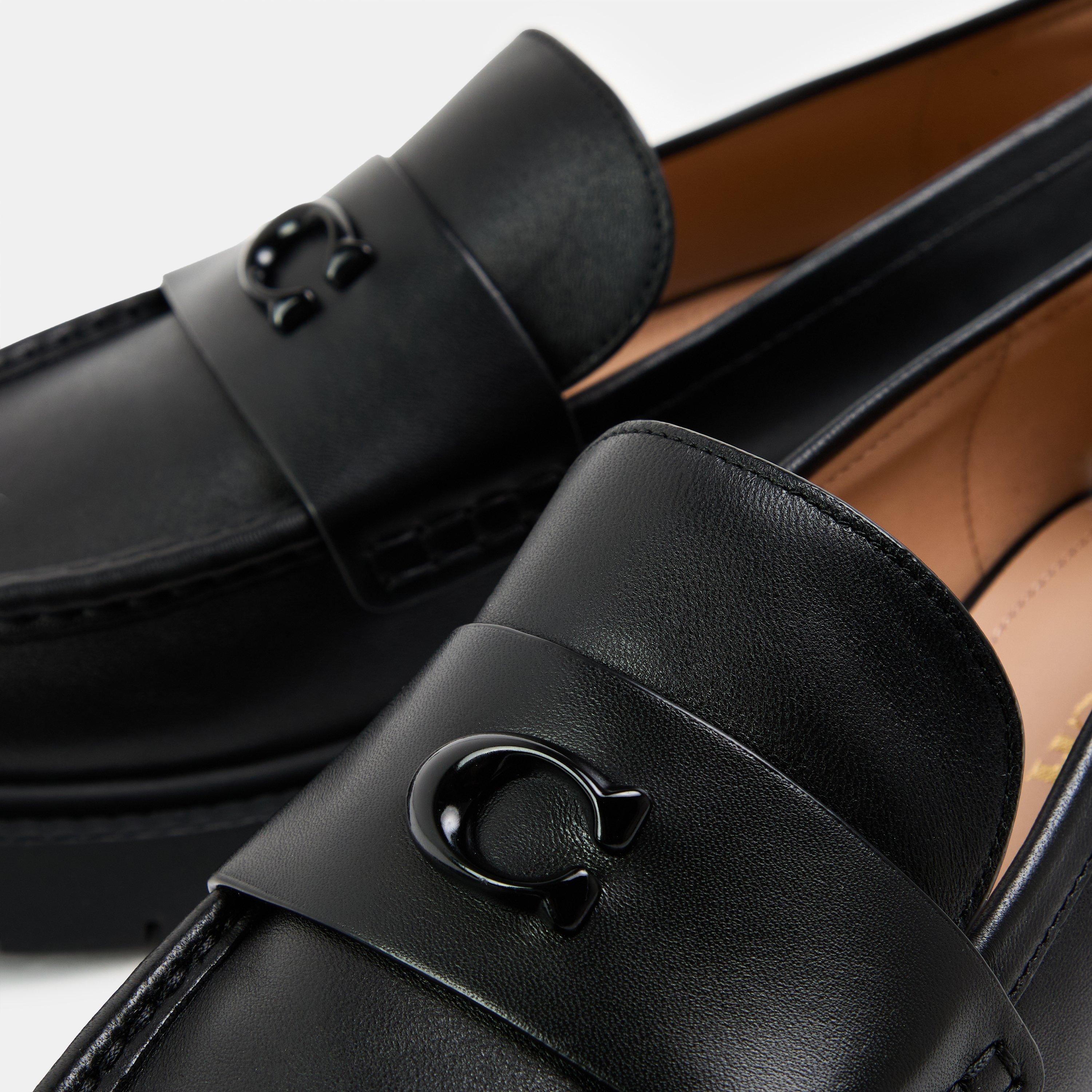 Black - Coach - Coach Leah Lth Loafr Ld99 - 3