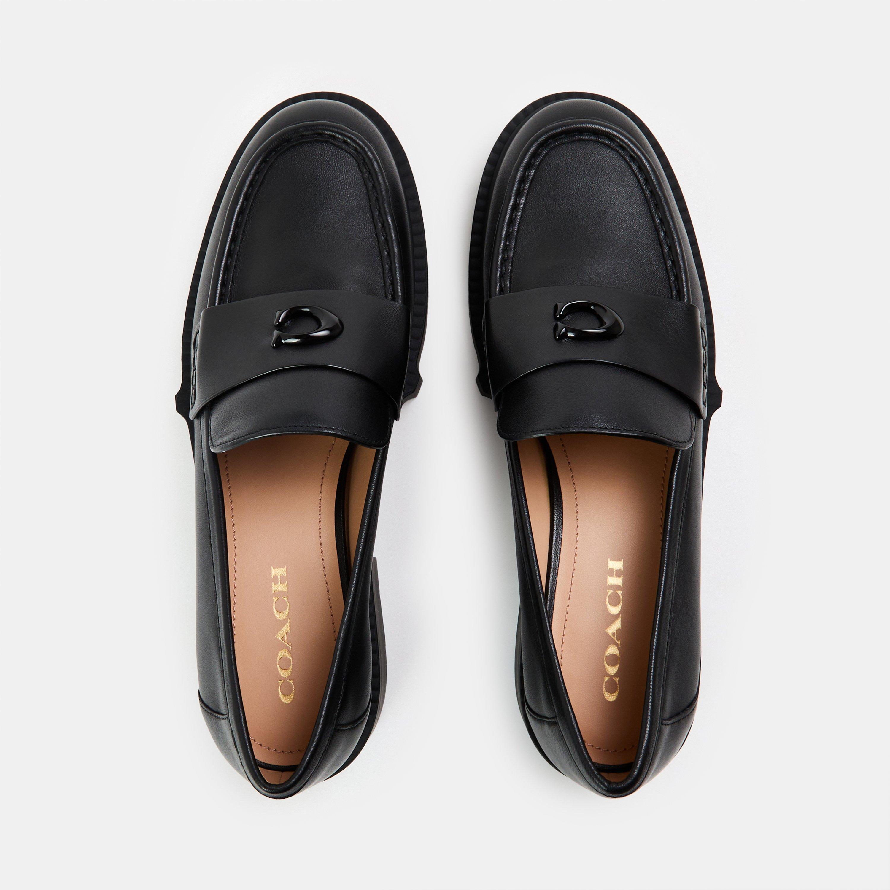 Black - Coach - Coach Leah Lth Loafr Ld99 - 4