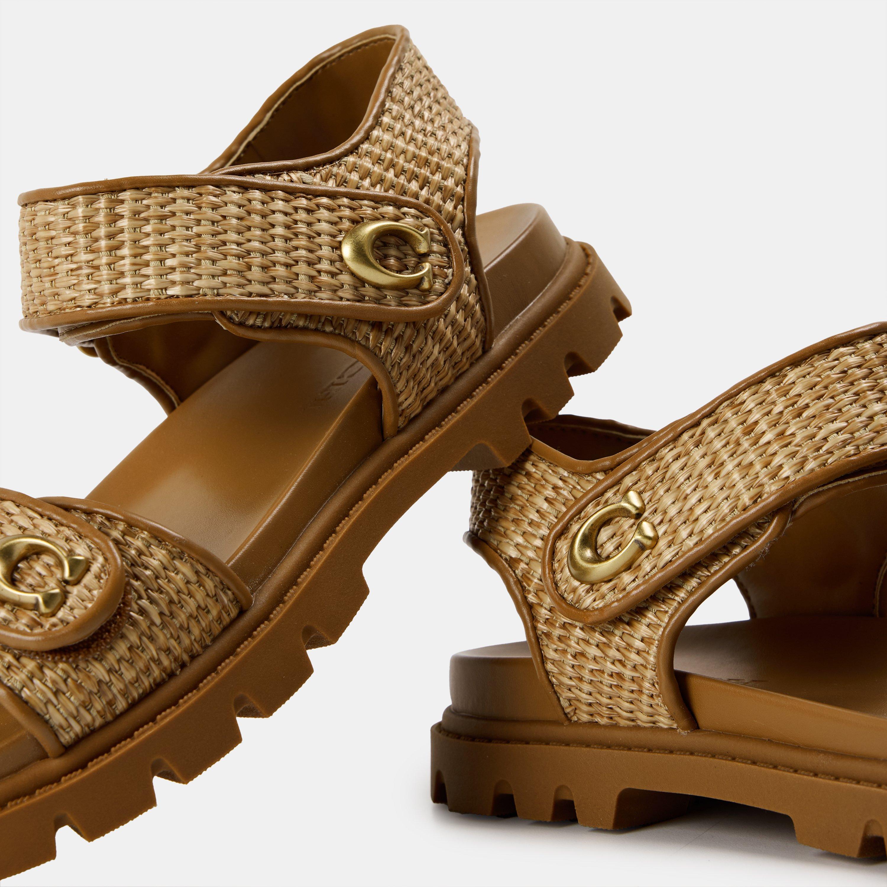 Natural - Coach - Coach Bryn Strw Sndl Ld99 - 3