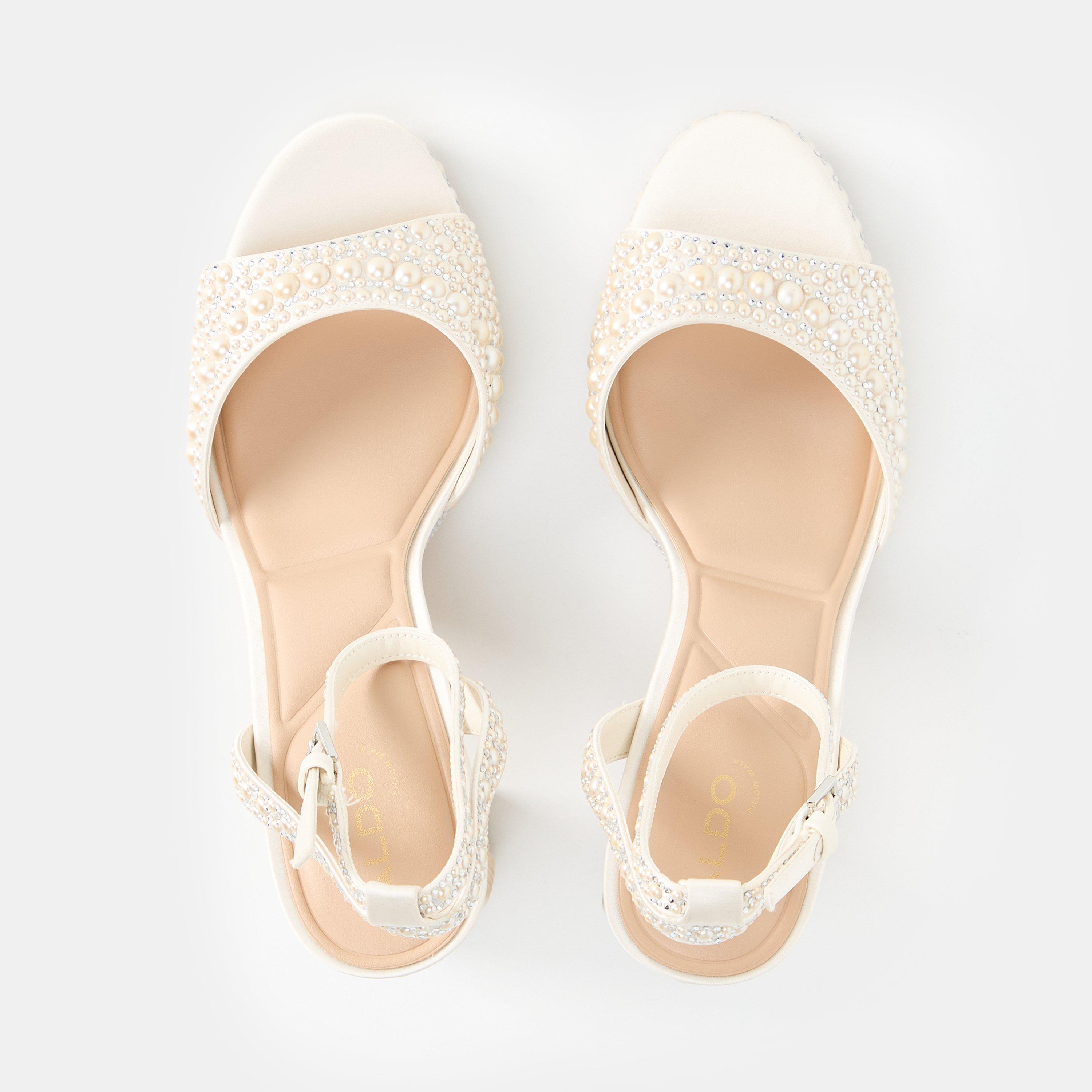 Other White - Aldo - Women's Alluring Heeled Sandals - 5