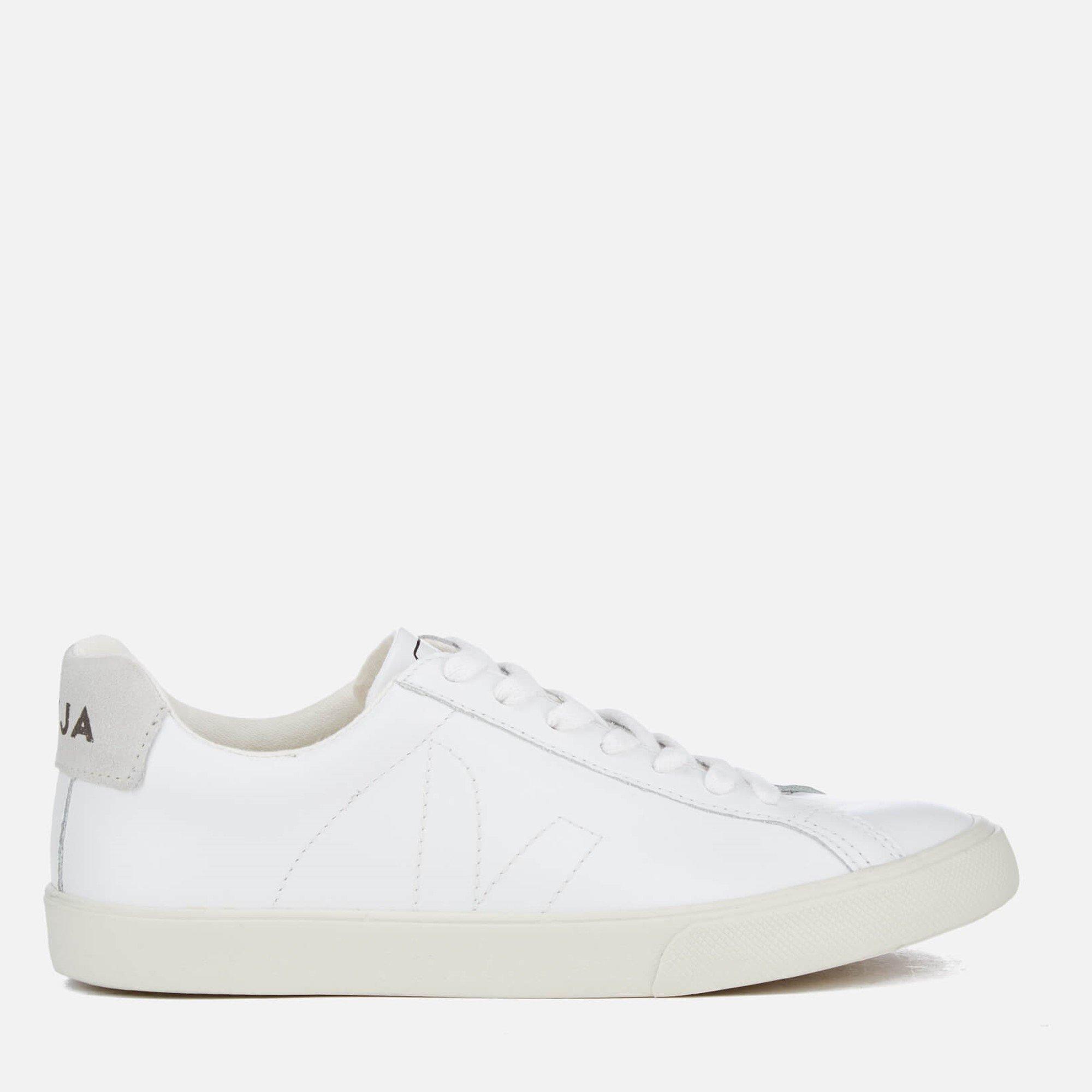 Veja Women's Esplar Leather Court Trainers - White - 3 (36)