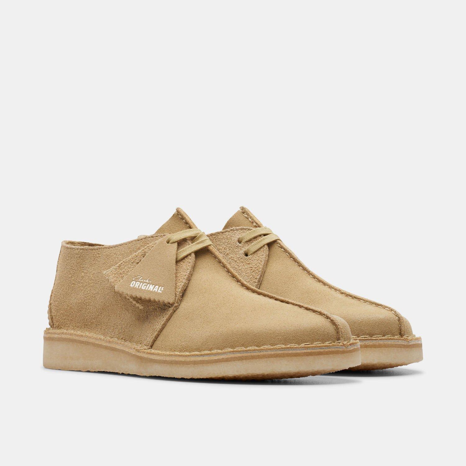Maple Combi - Clarks Originals - Men's Desert Trek Flat Ankle Boot - 3