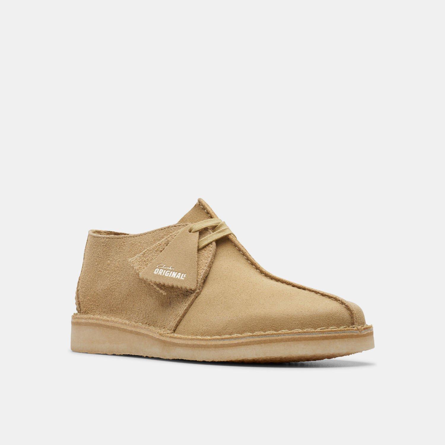 Maple Combi - Clarks Originals - Men's Desert Trek Flat Ankle Boot - 6