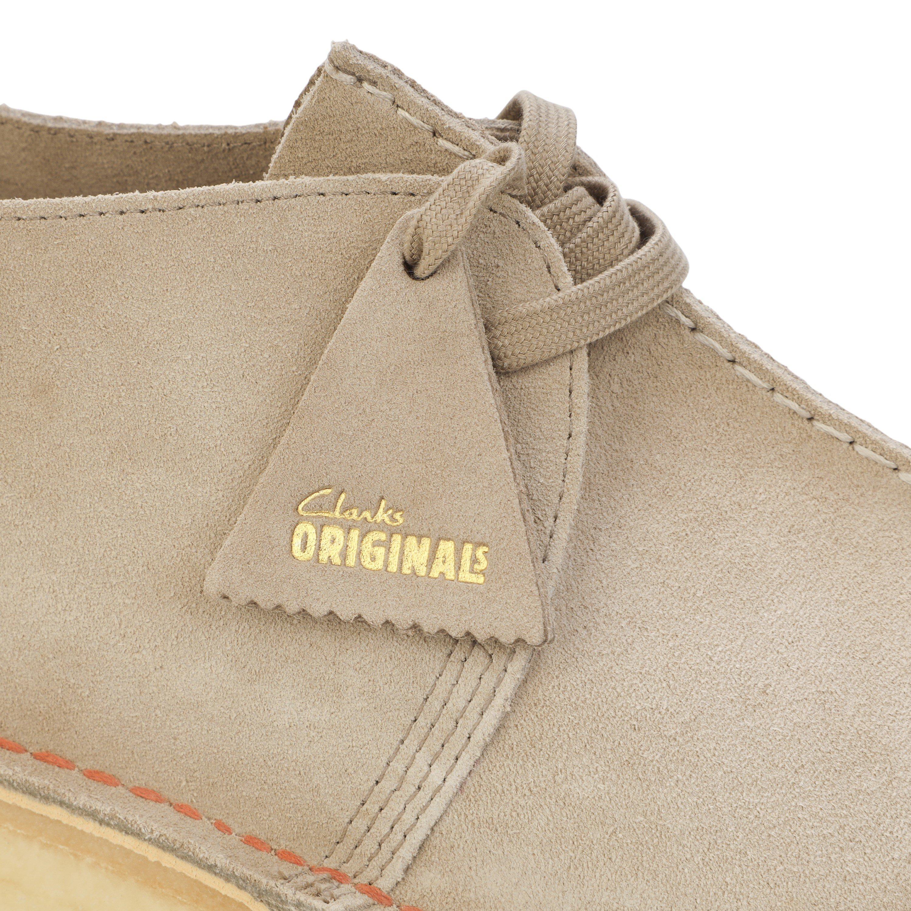 Sand Suede - Clarks Originals - Men's Desert Trek Flat Ankle Boot - 4