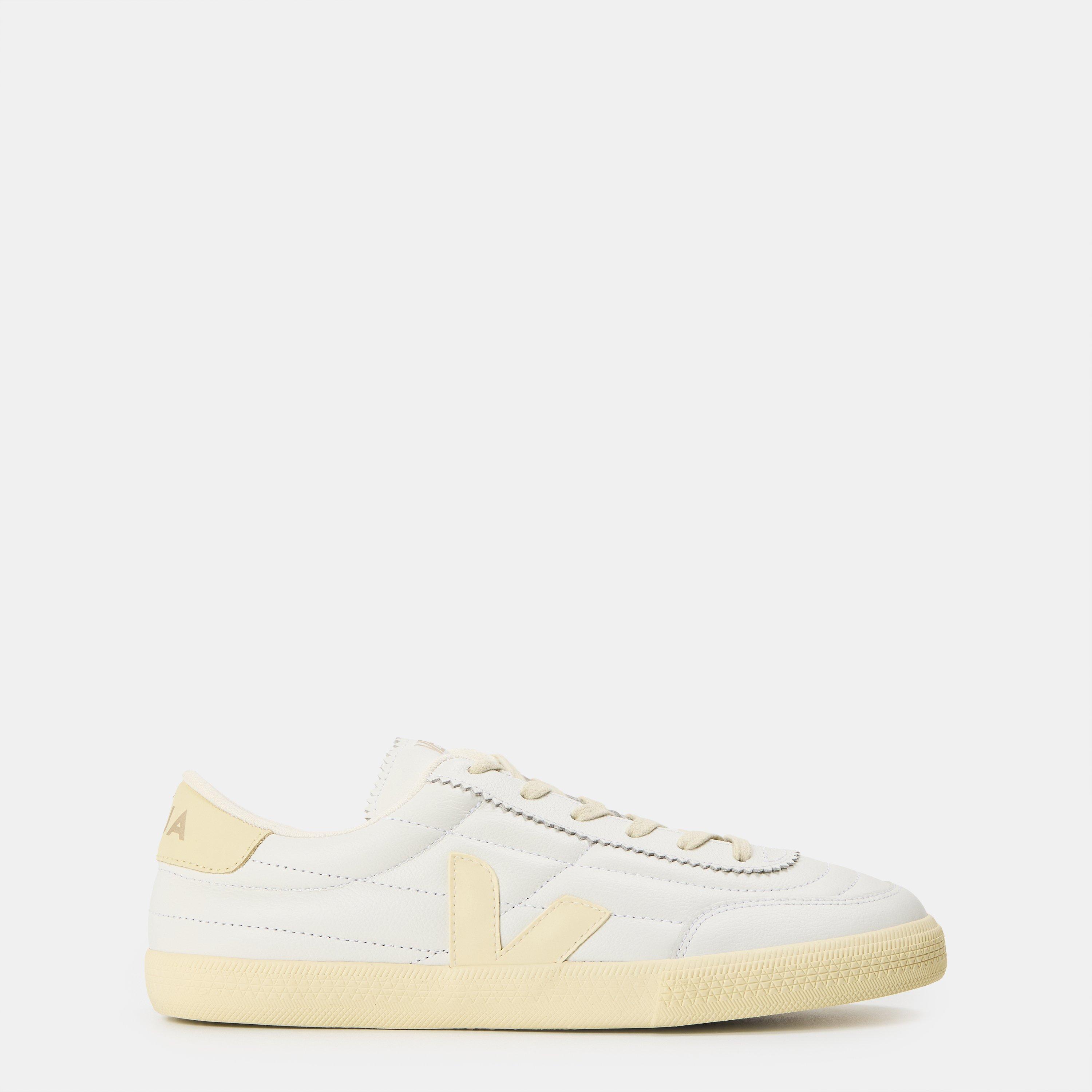 Veja Women's Pnnka Leather Court Trainers - White/Calcaire - Size 8 (42)