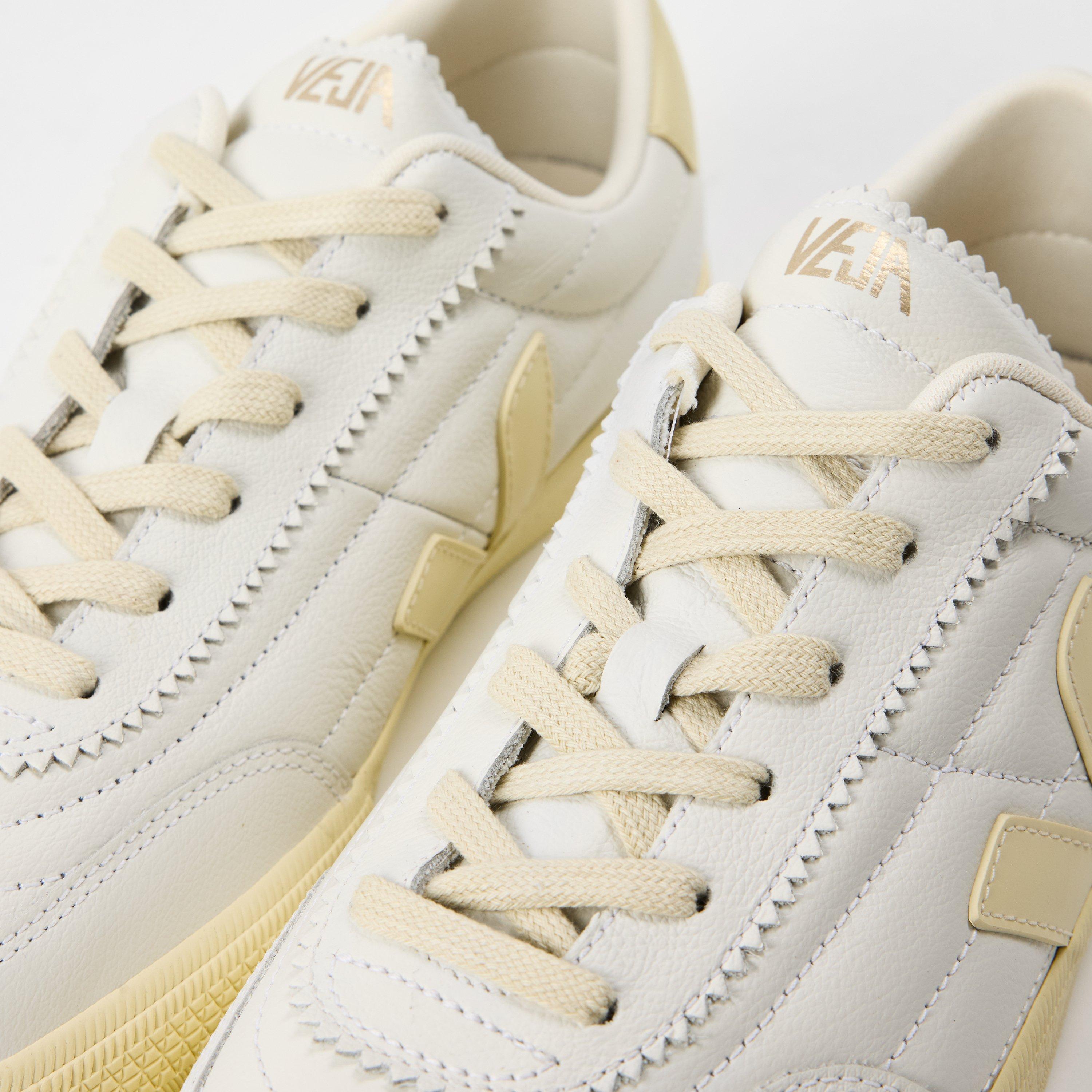 White/Calcaire - Veja - Veja Pnnka Lthr Trnr Ld99 - 3