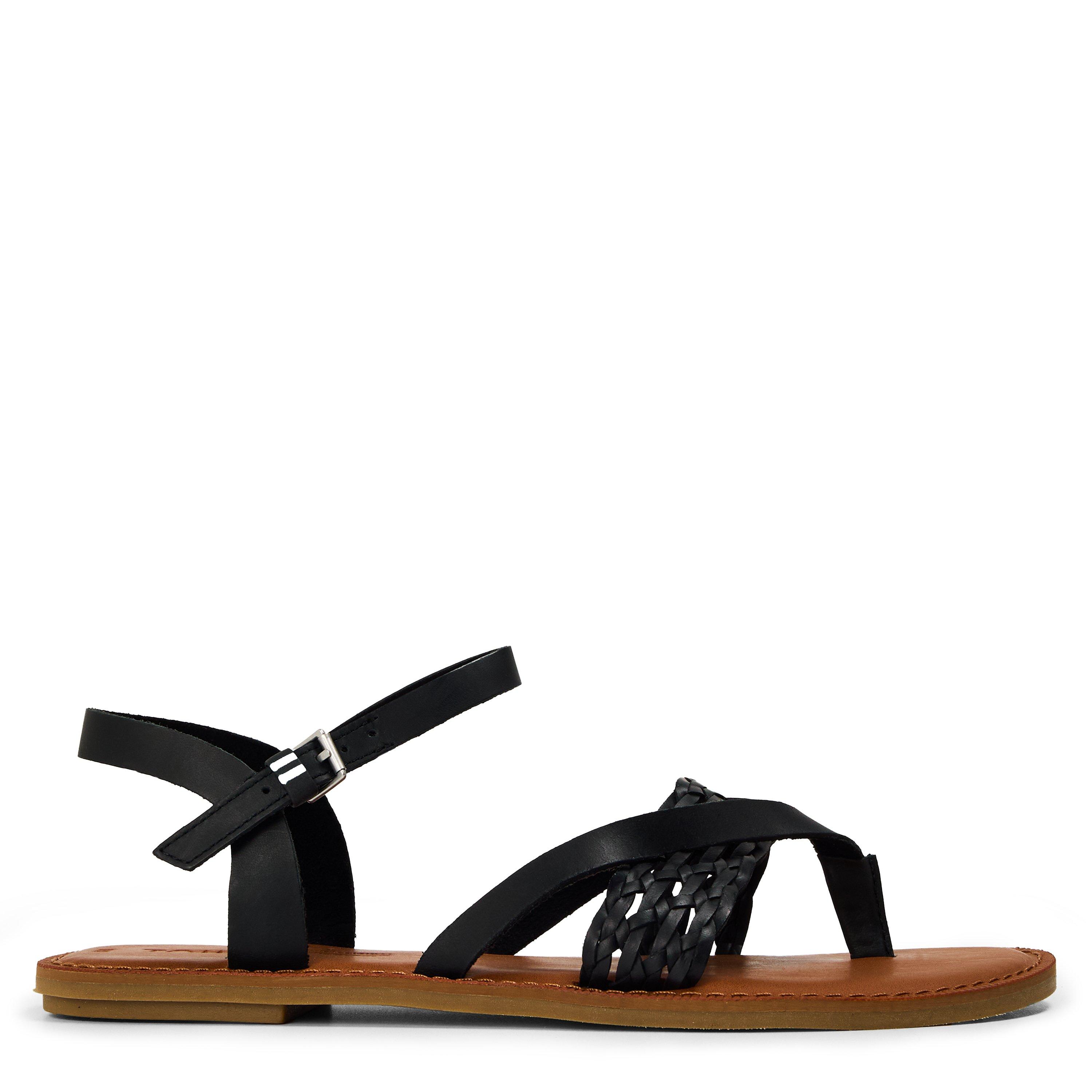 Toms Women's Lexie Sandal - Black - 5.5 (38)