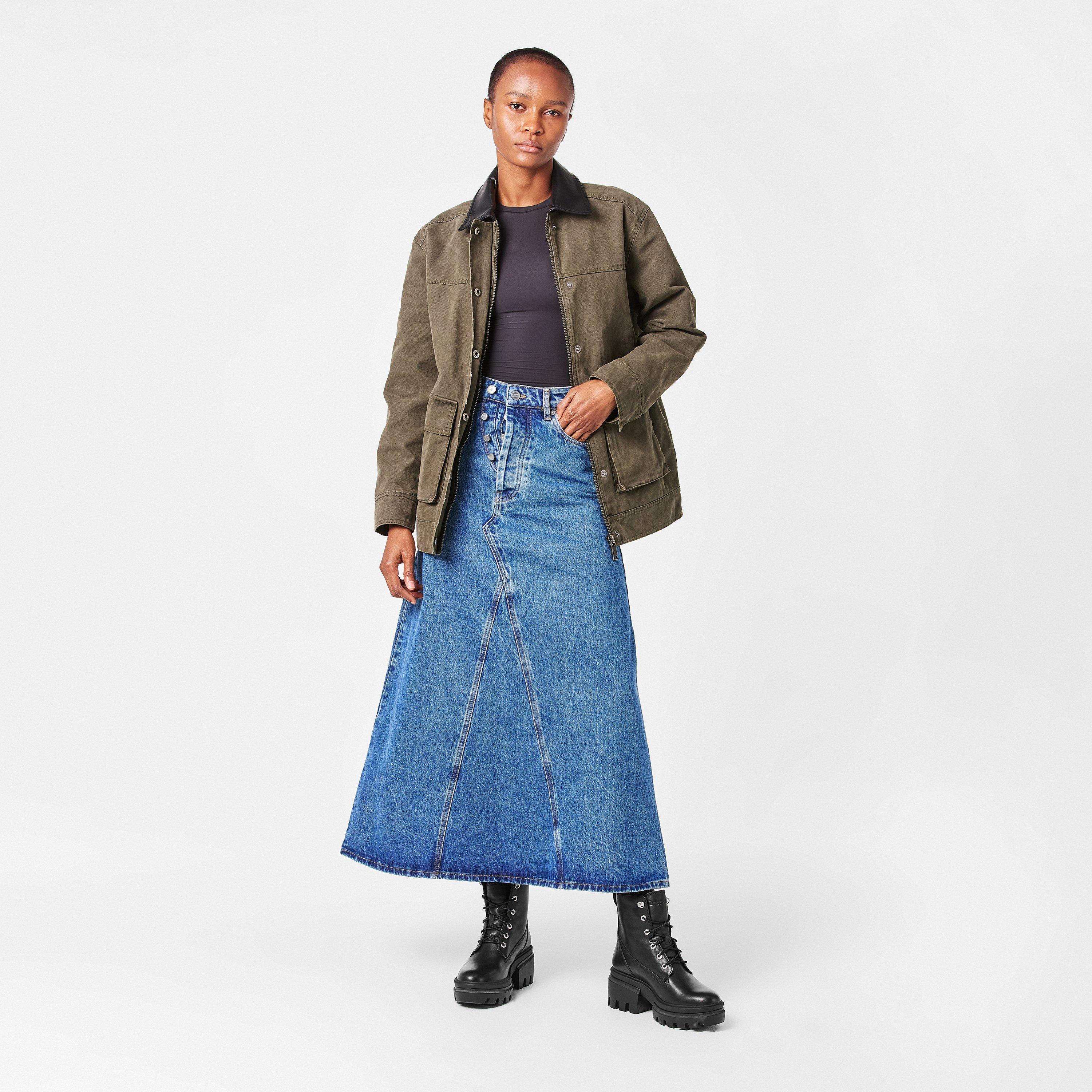 Full Grain - Timberland - Timberland Everleigh Mid Lace Up Boot Jet Blac Rugged Boots Womens - 6