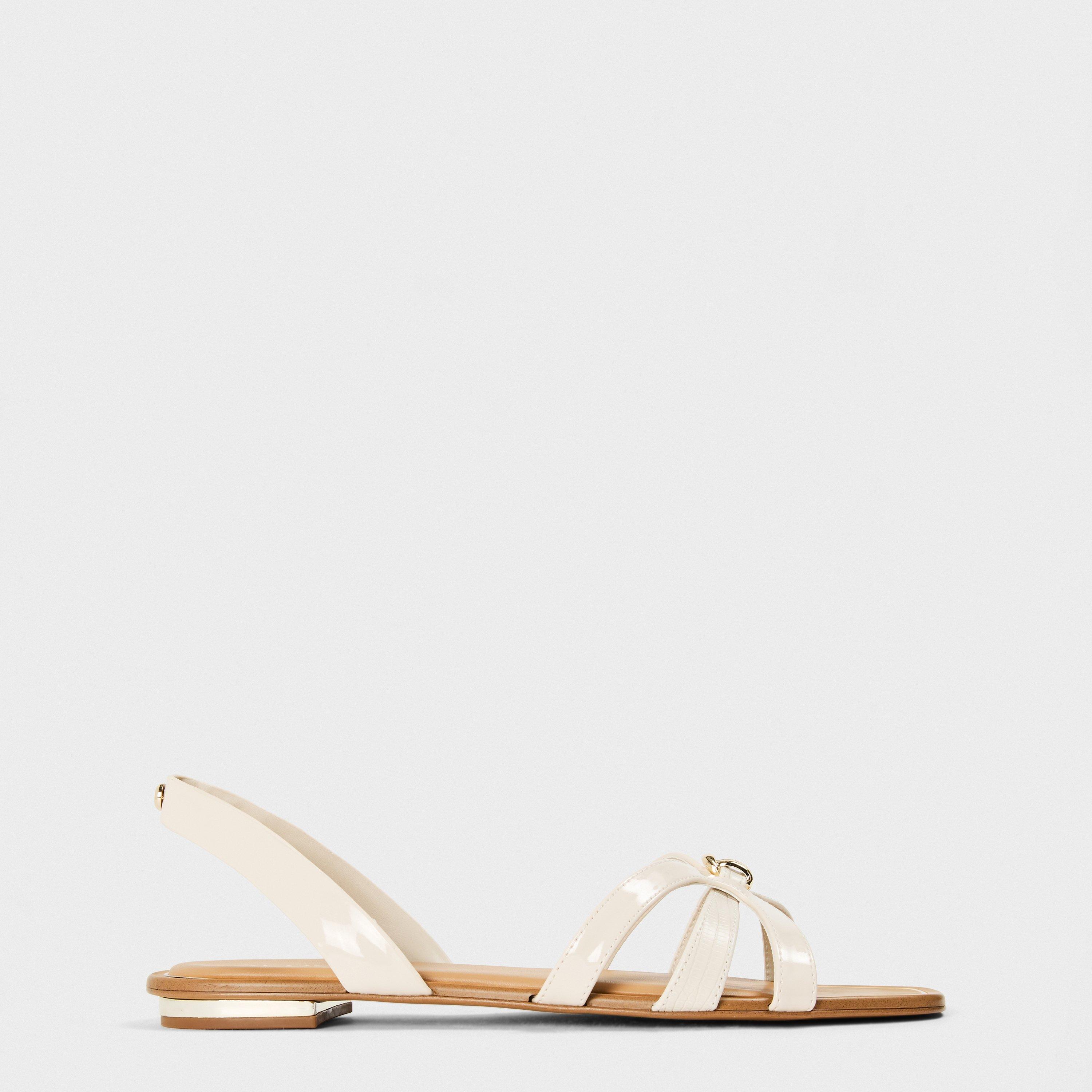 Other White - Aldo - Women's Marassita Flat Sandals - 1