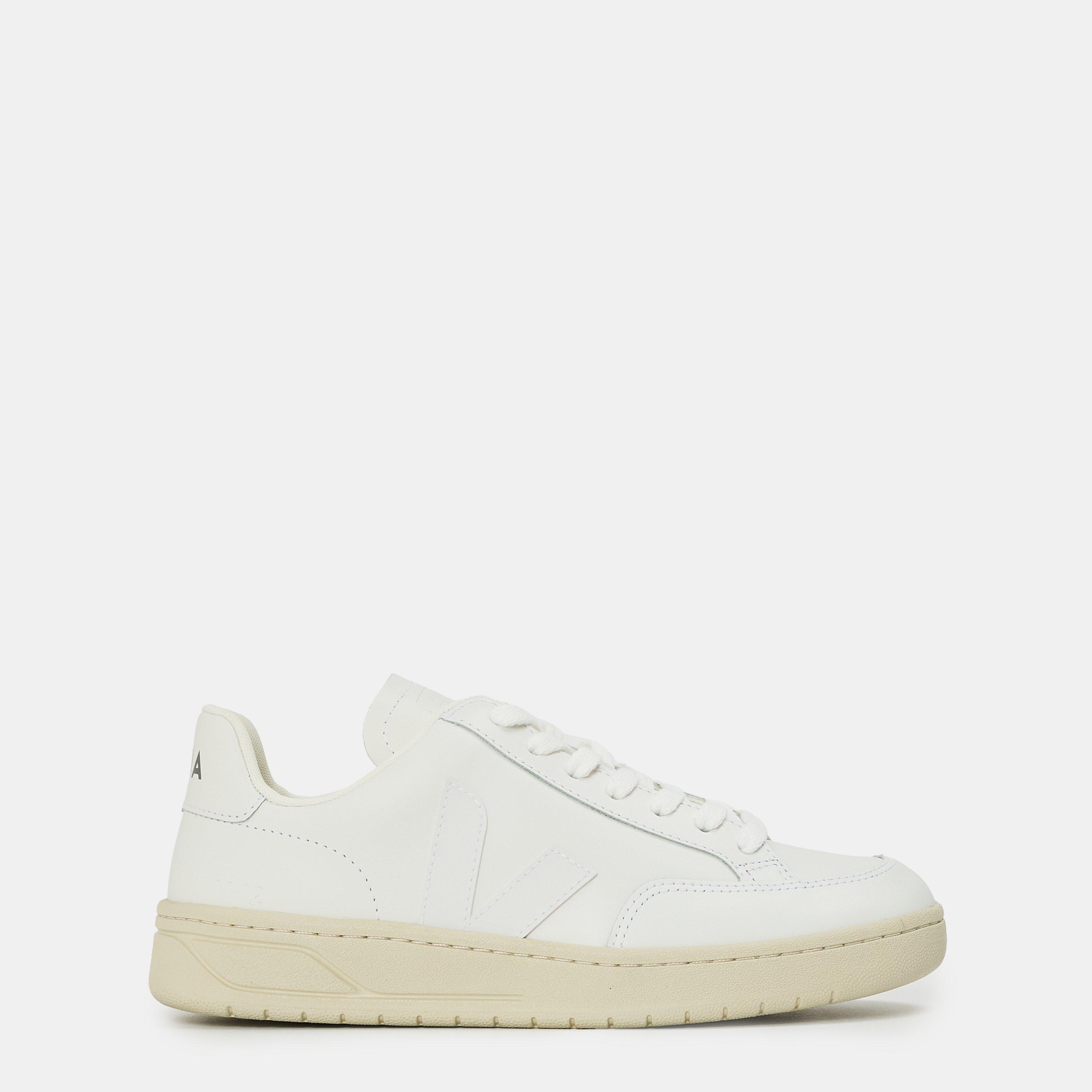 Veja Women's V Leather Court Trainers - White - 7 (40.5)