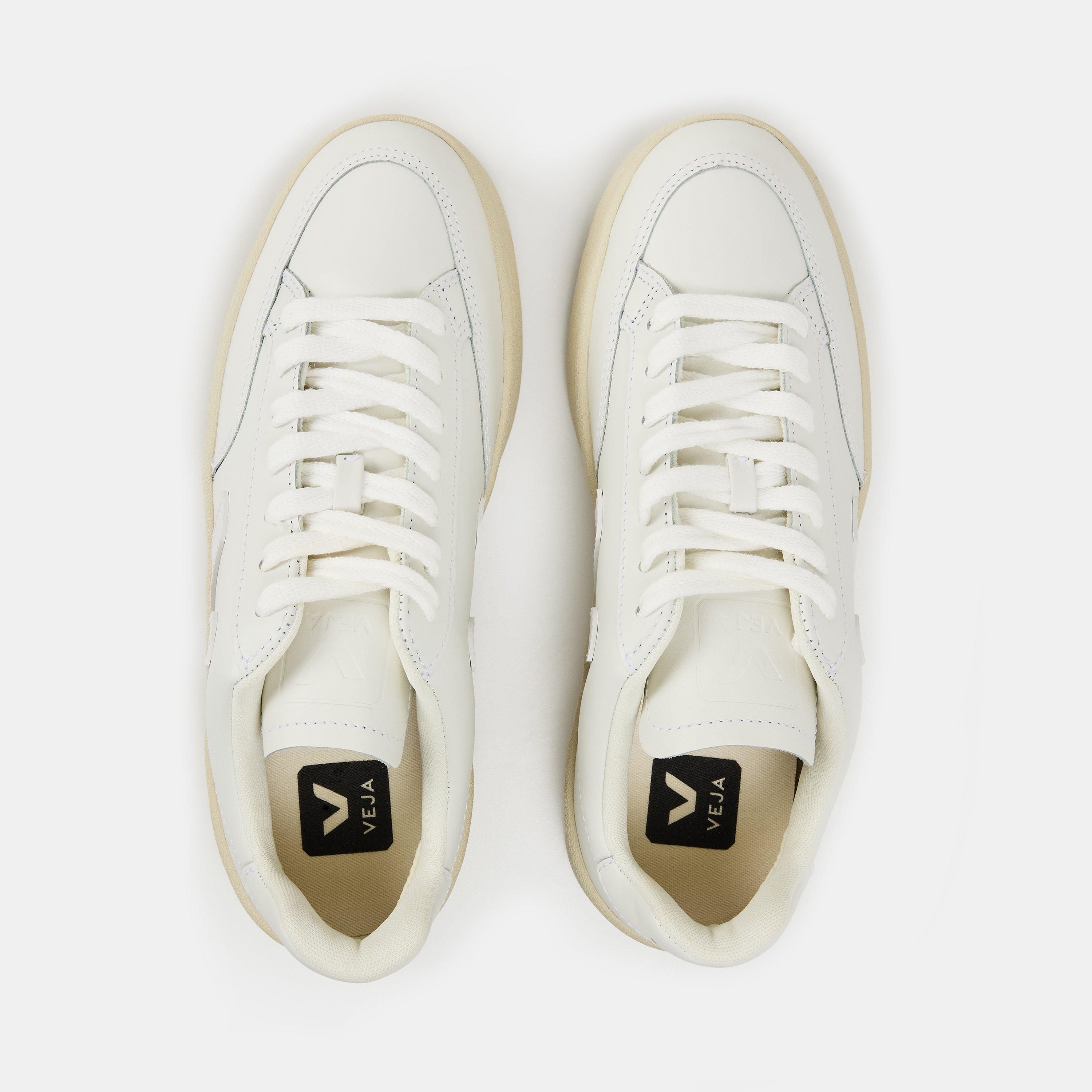 White - Veja - Veja V-12 Lthr Trnr Ld99 - 4