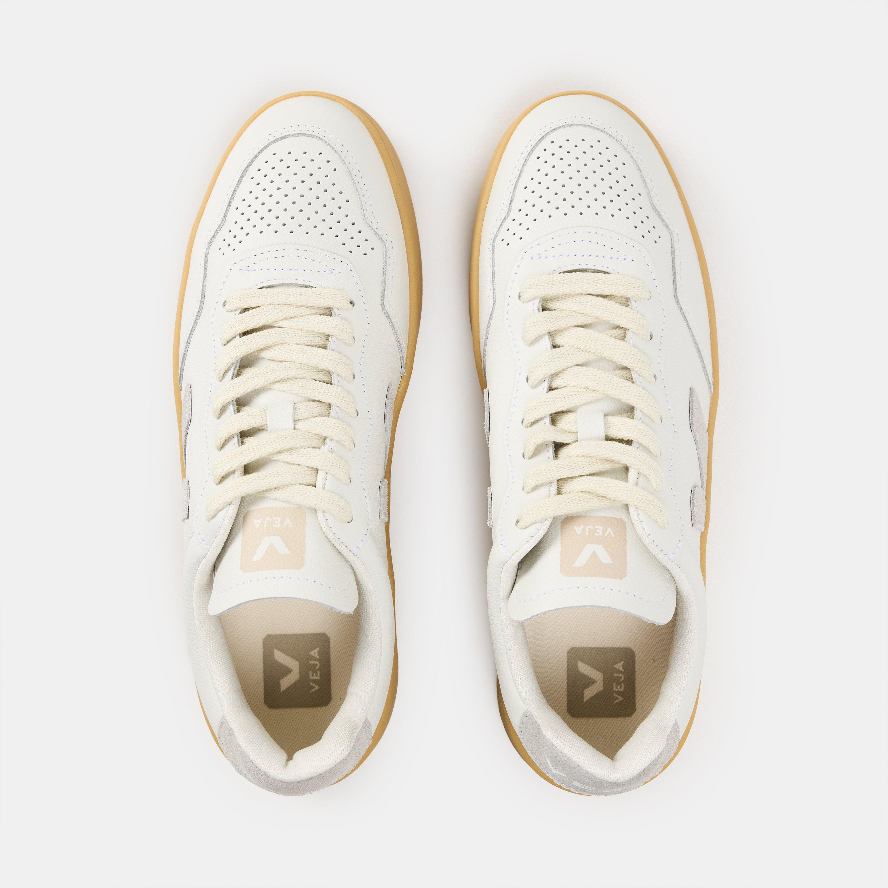 White/Grey - Veja - Veja Bastle Lthr Trn Ld99 - 5