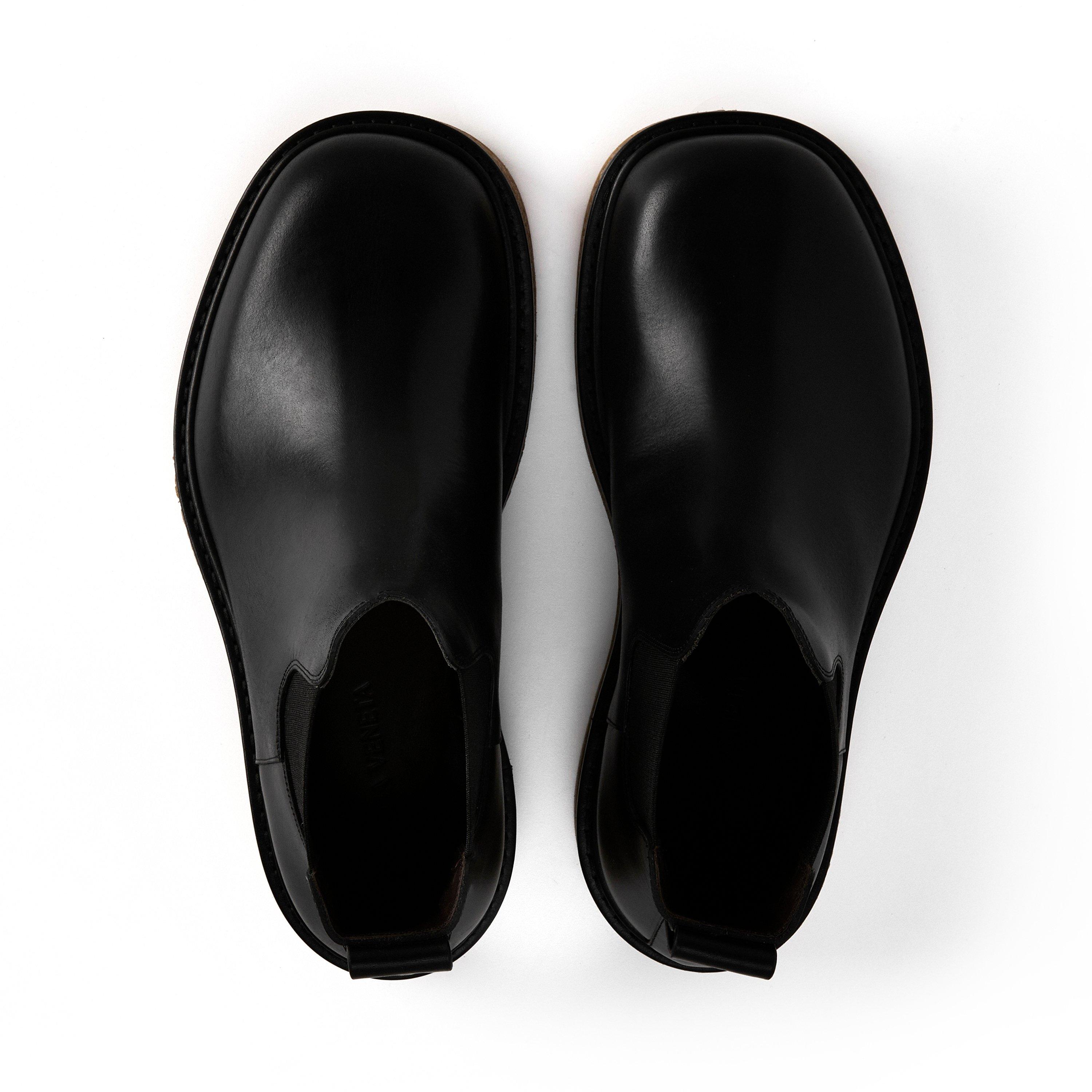 Black - Bottega Veneta - Haddock Ankle Boots - 6