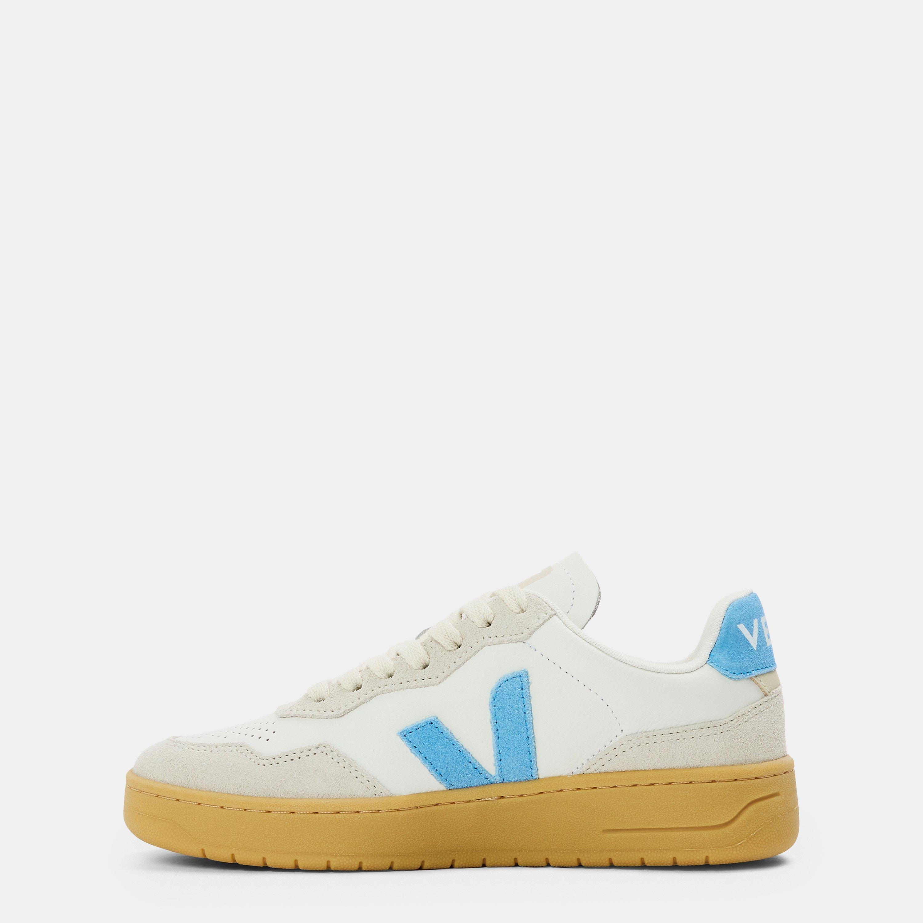 White/Aqua - Veja - Veja Bastle Lthr Trn Ld99 - 2