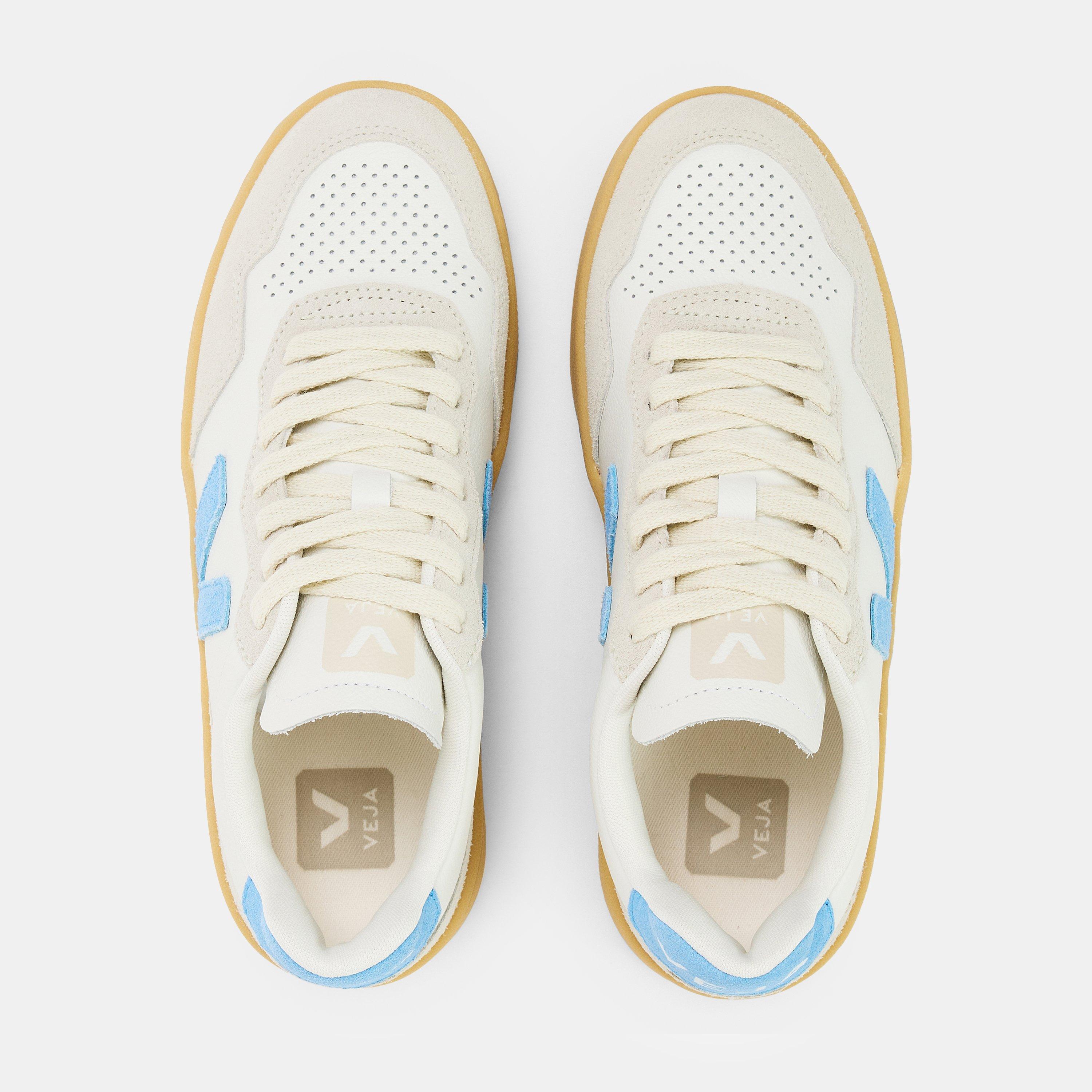 White/Aqua - Veja - Veja Bastle Lthr Trn Ld99 - 4