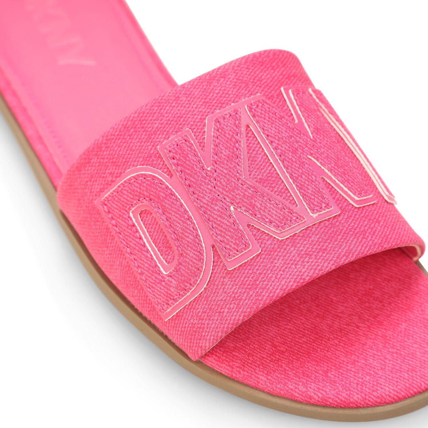 Shckng Pnk - DKNY - Women's Willow Flat Sandal - 4