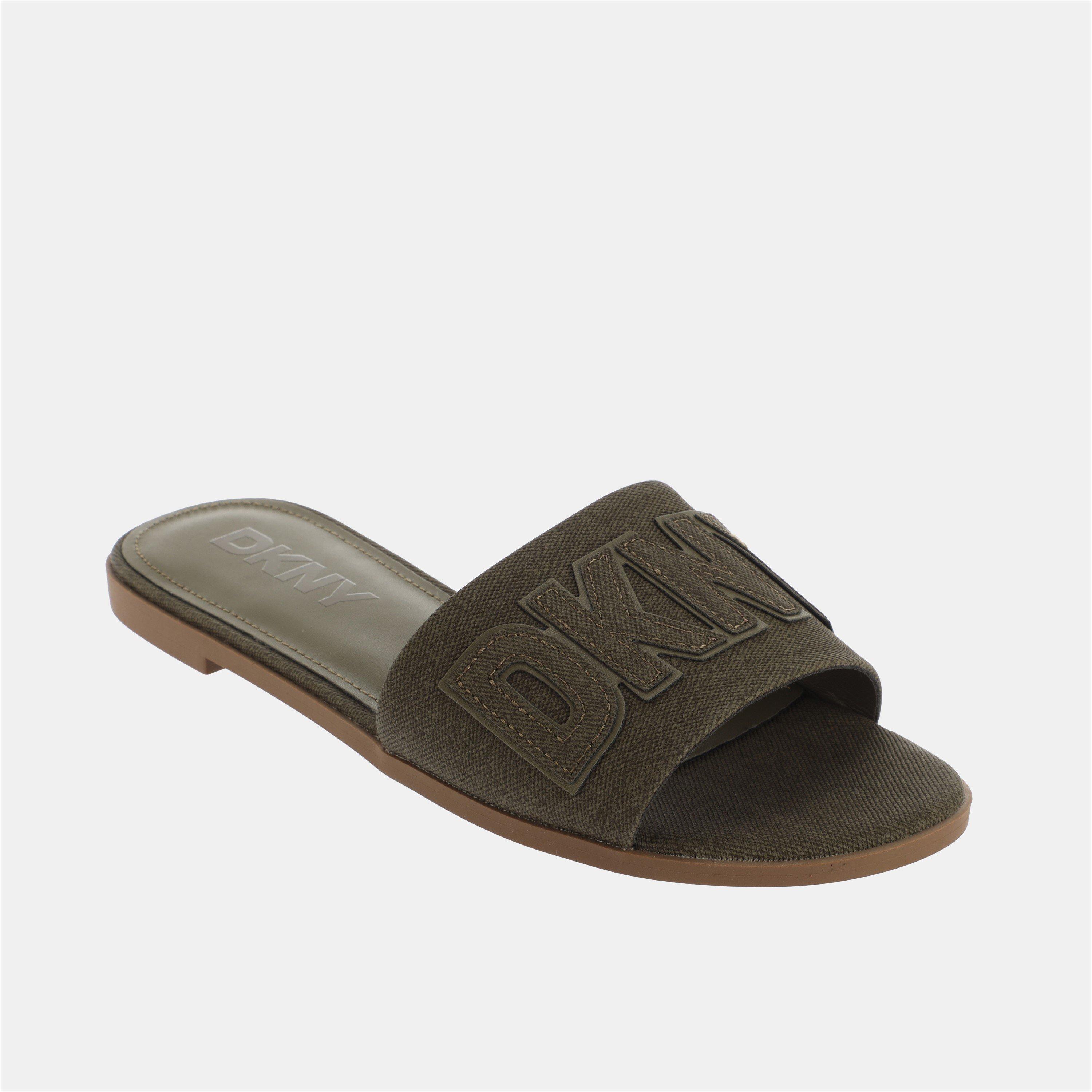 Green - DKNY - Women's Willow Flat Sandal - 2