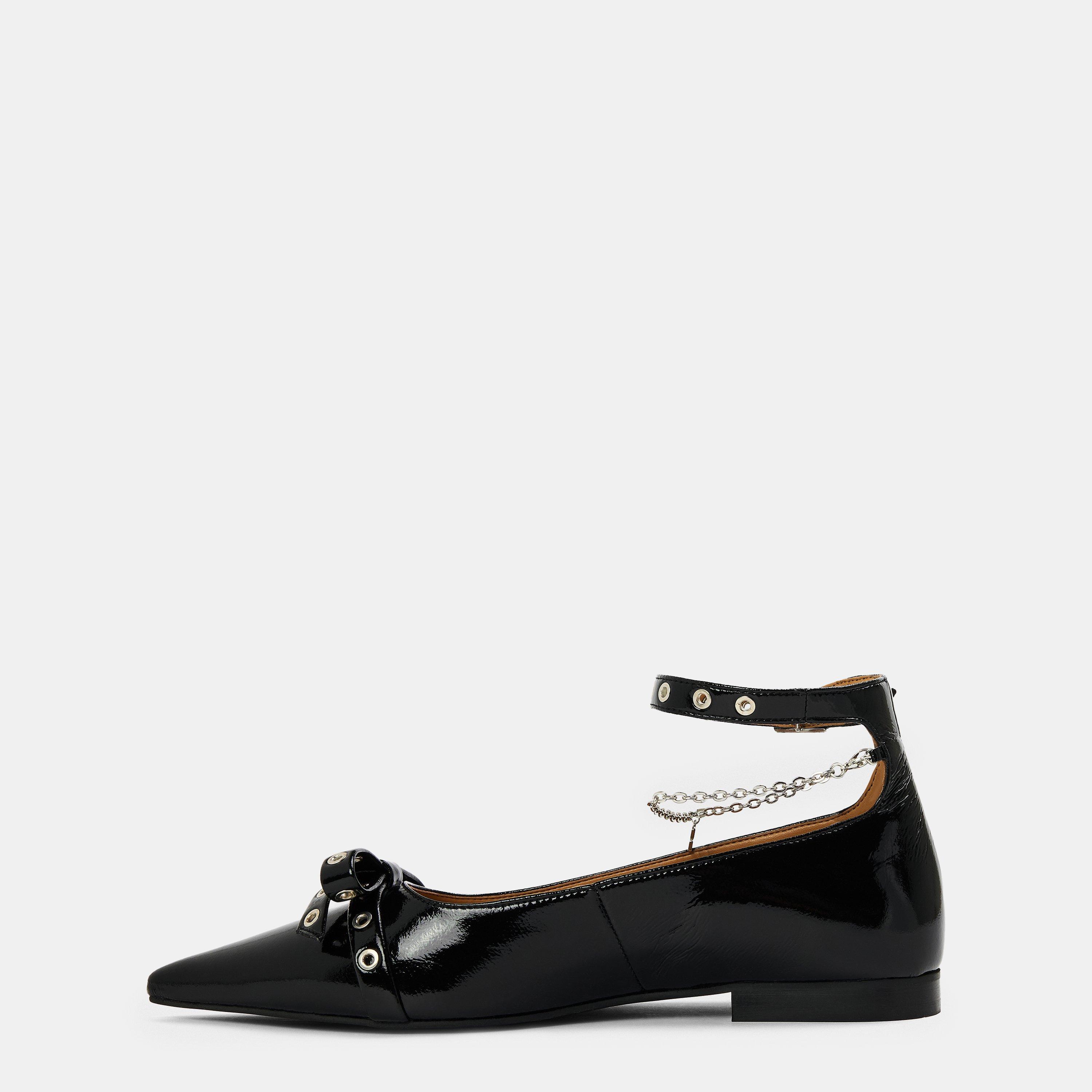 Black - Ganni - Ganni Jwl Ballet Flt Ld99 - 2