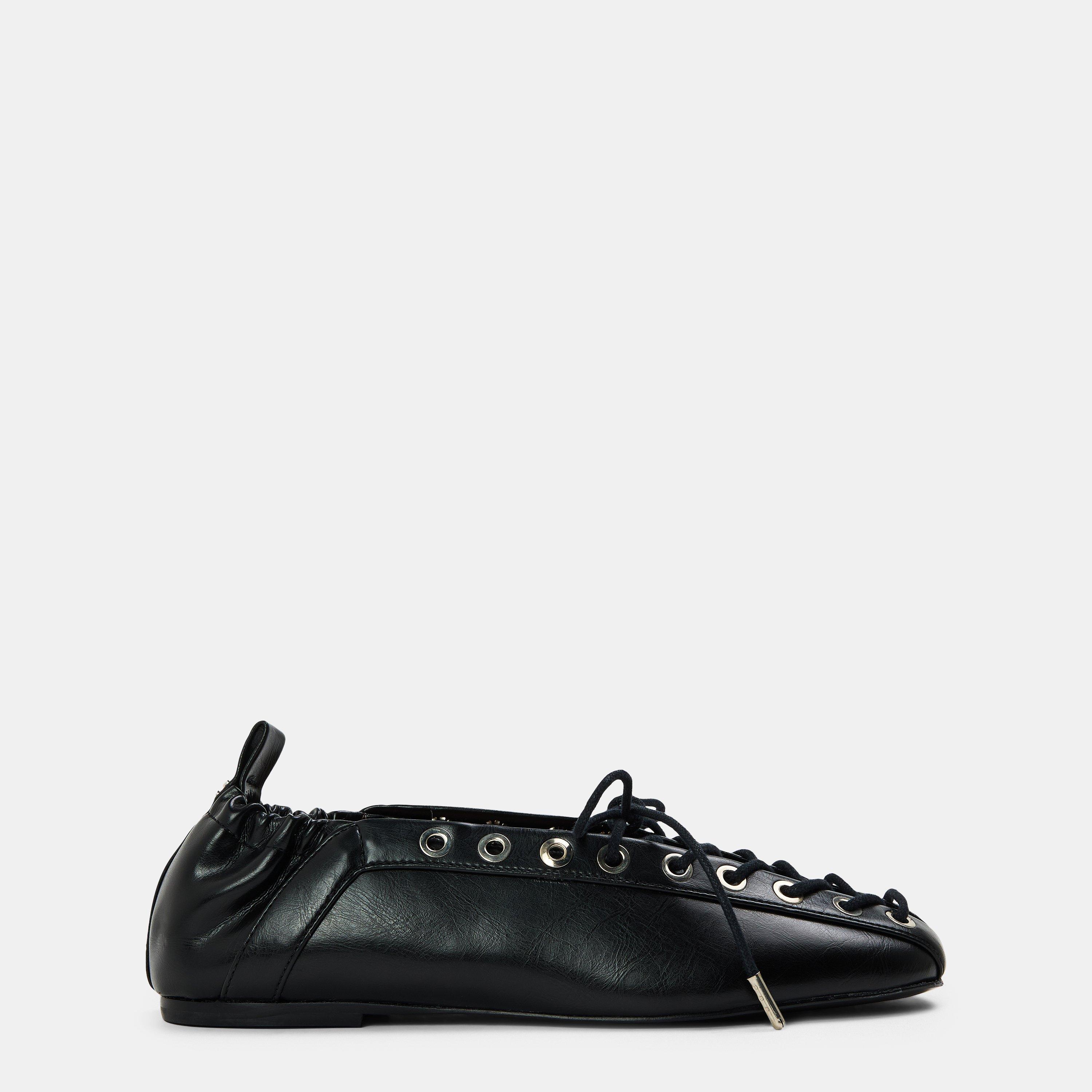 Ganni Women's Ballet Pumps - Black - Size 3 (36)