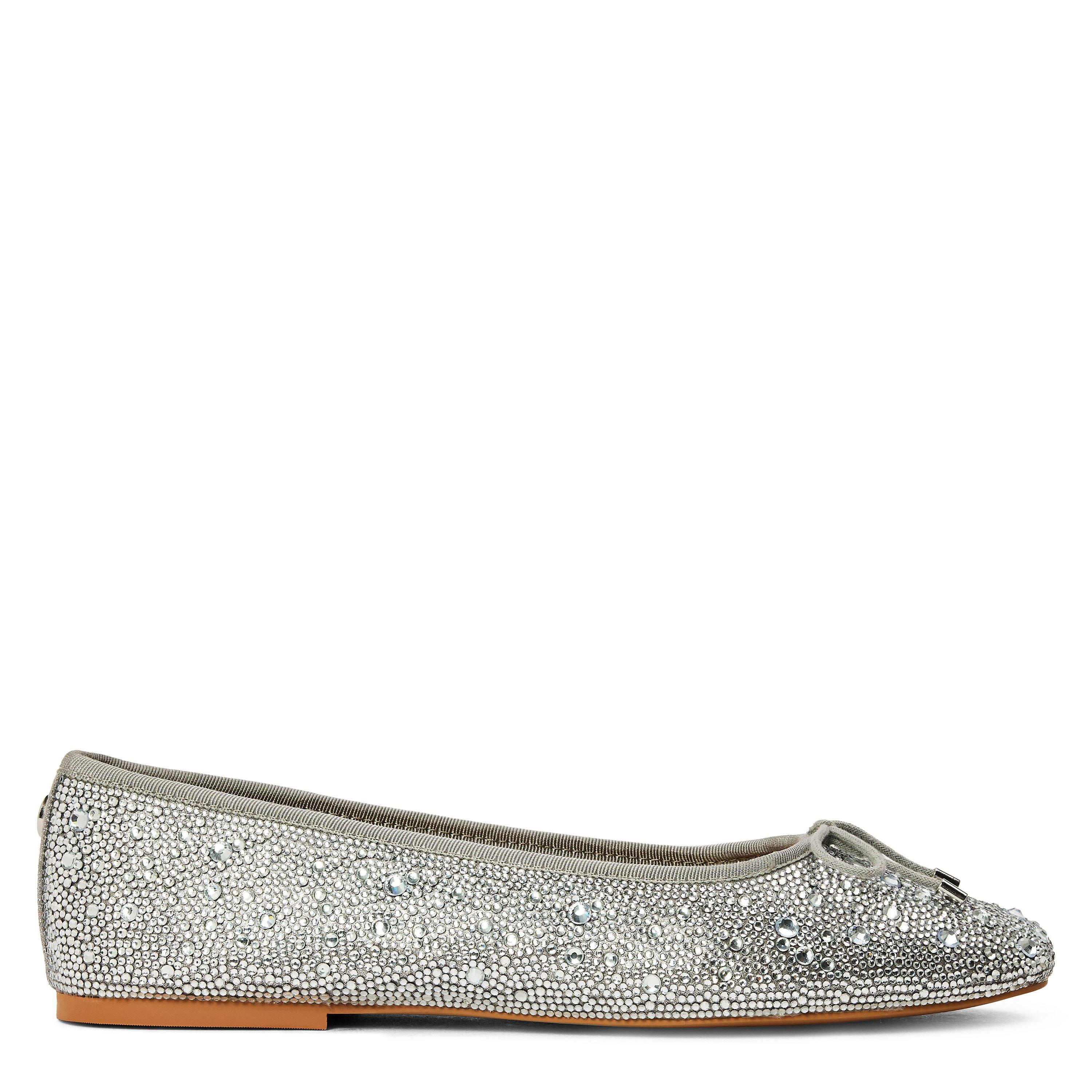 Steve Madden Women's Blossoms R Ballet Pumps - Silver - 5 (38)
