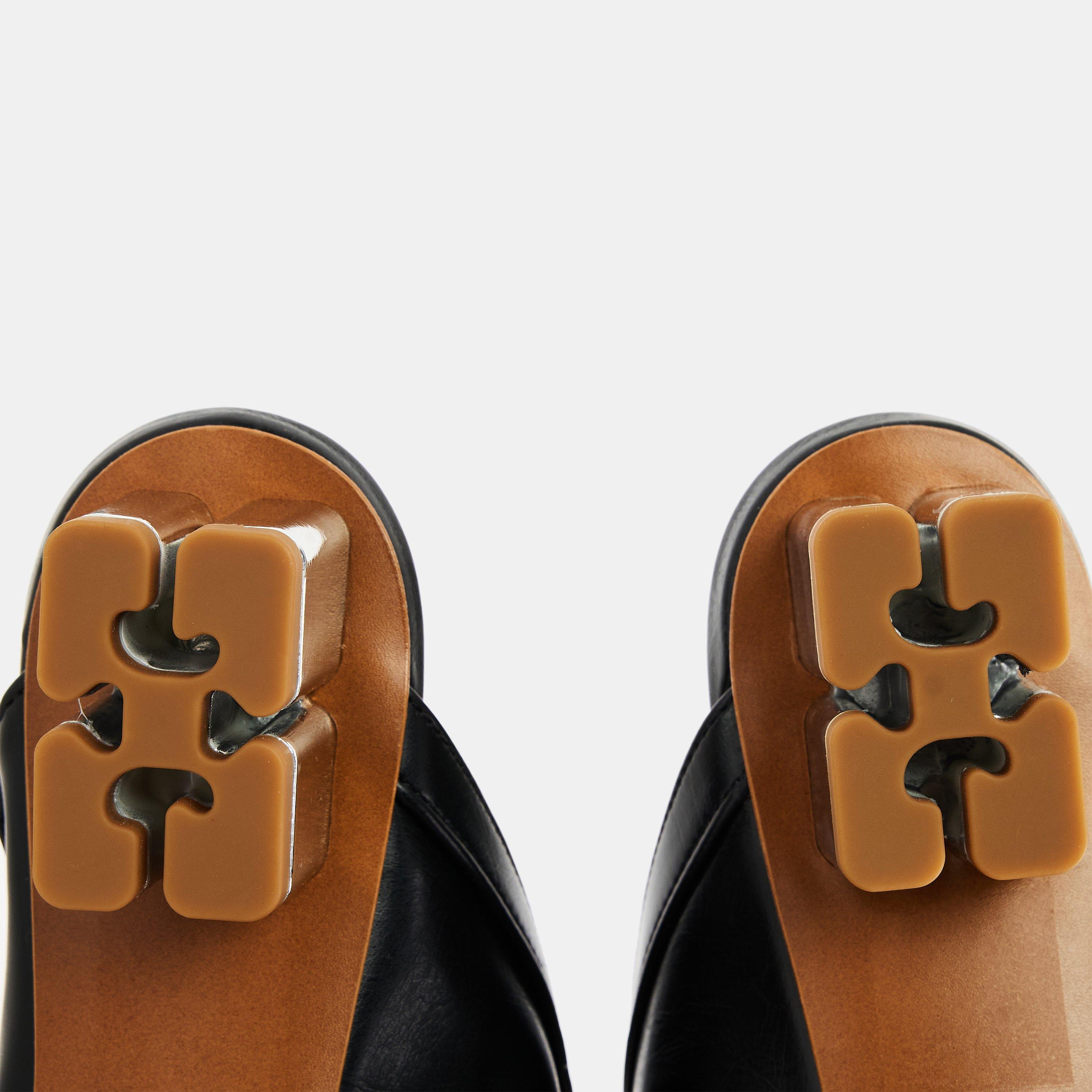 Black - Ganni - Ganni Lace heel Mule Ld99 - 3