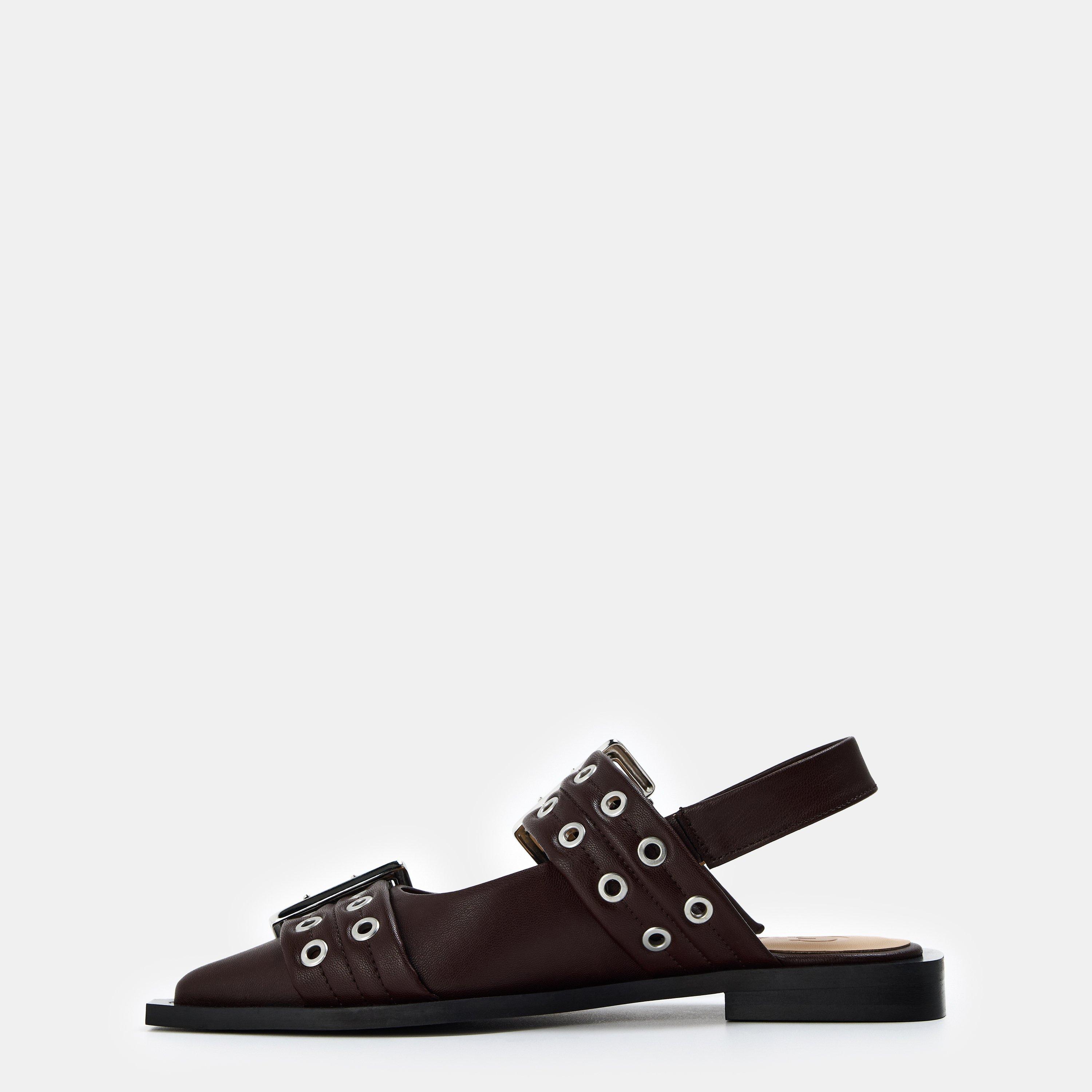 Chocolate Fndnt - Ganni - Ganni Bkl Ballet Flt Ld99 - 2