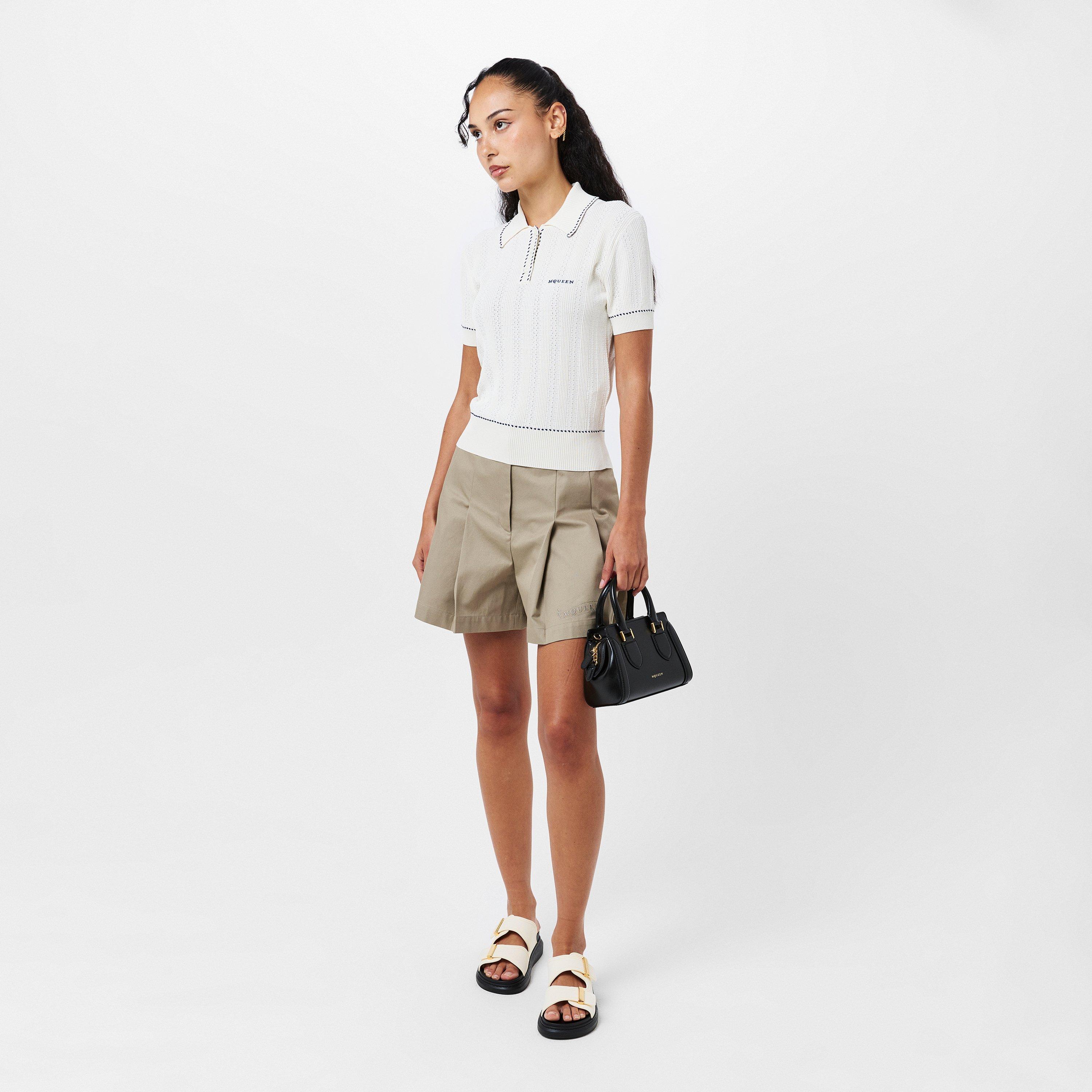 Snow/Black - Alexander McQueen - Hybrid Rubber Sliders - 6