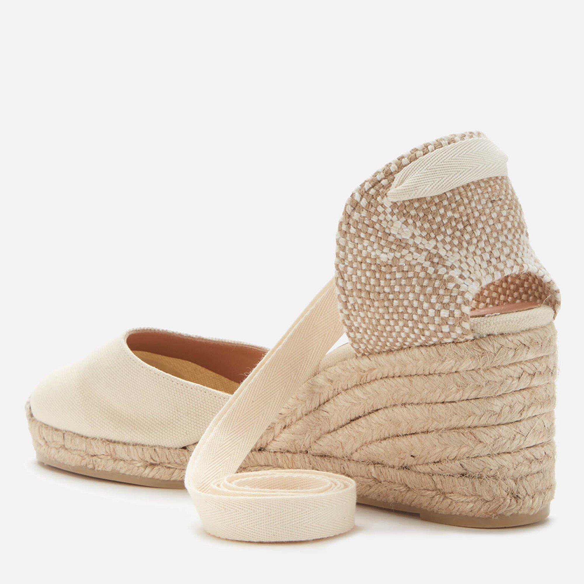 Ivory - Castaner - Women's Carina Wedge Heel Sandals - 2