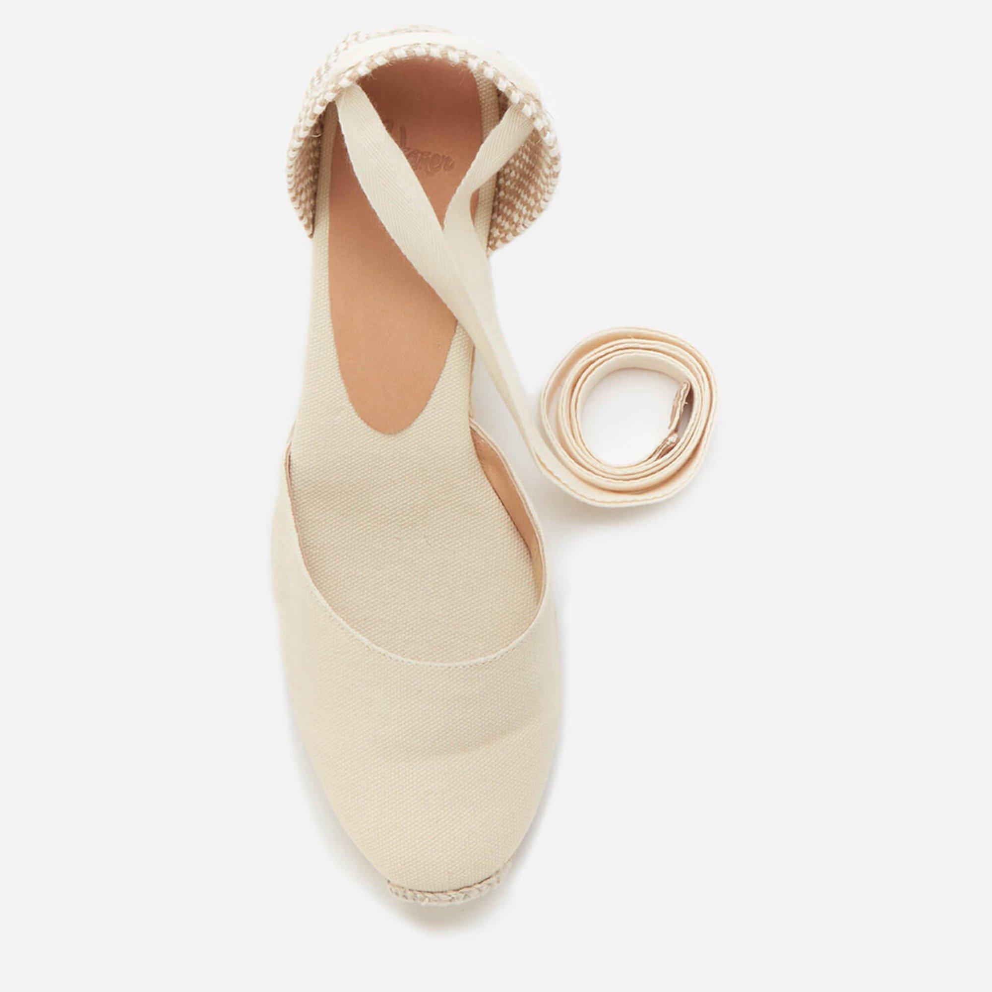 Ivory - Castaner - Women's Carina Wedge Heel Sandals - 3