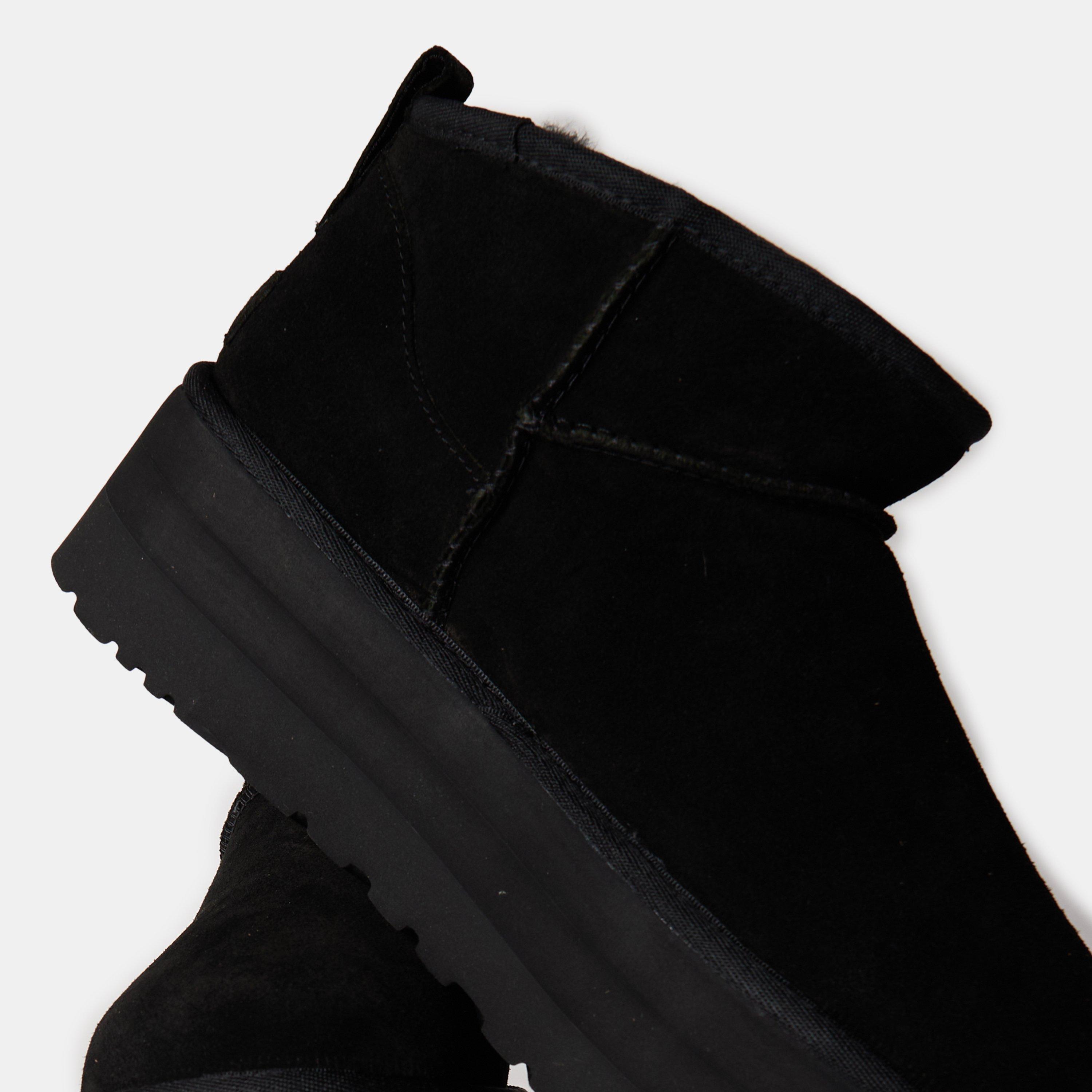 Black - Ugg - Women's Ultra Mini Platform Boots - 3