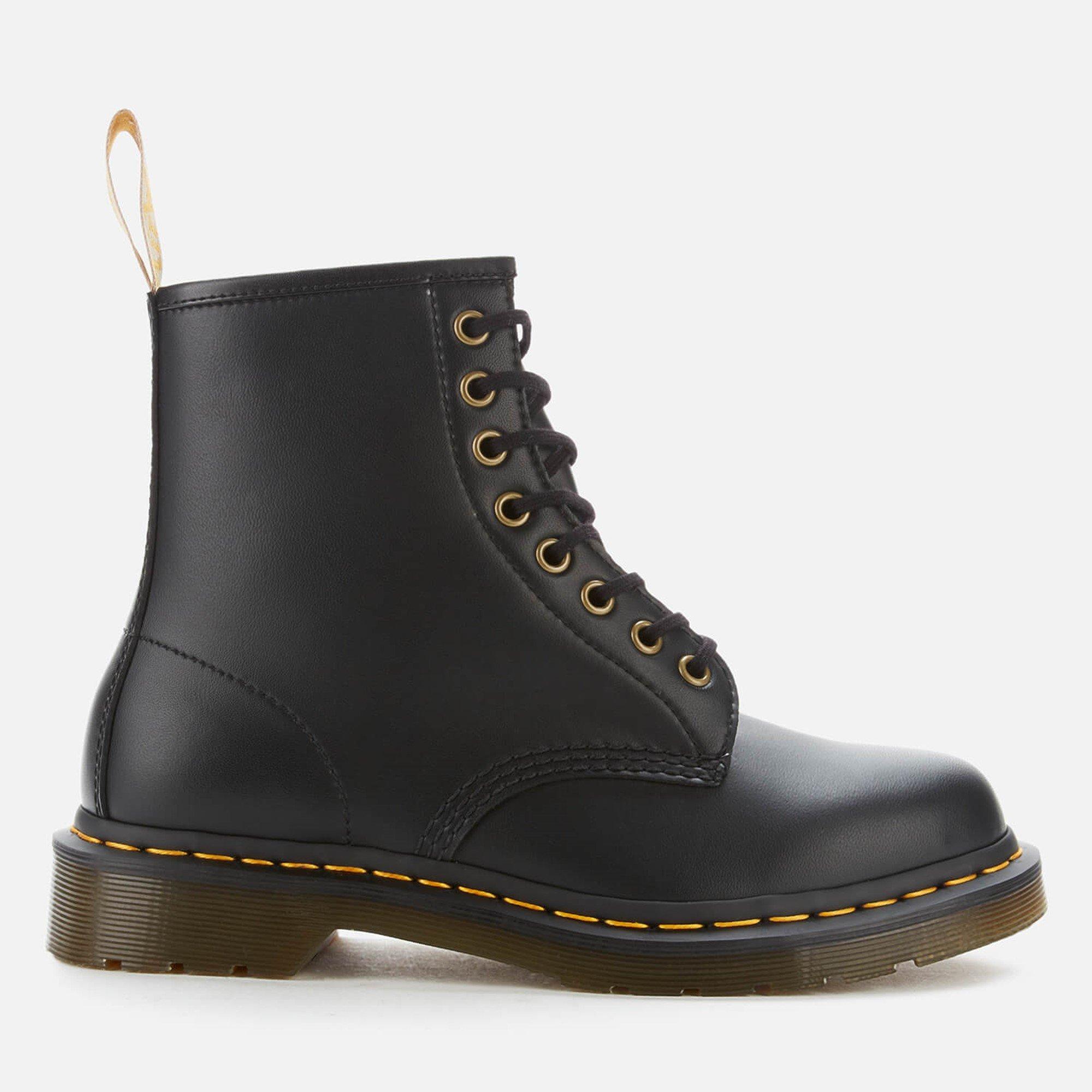 Black - Dr Martens - Vegan 1460 Boot - 1