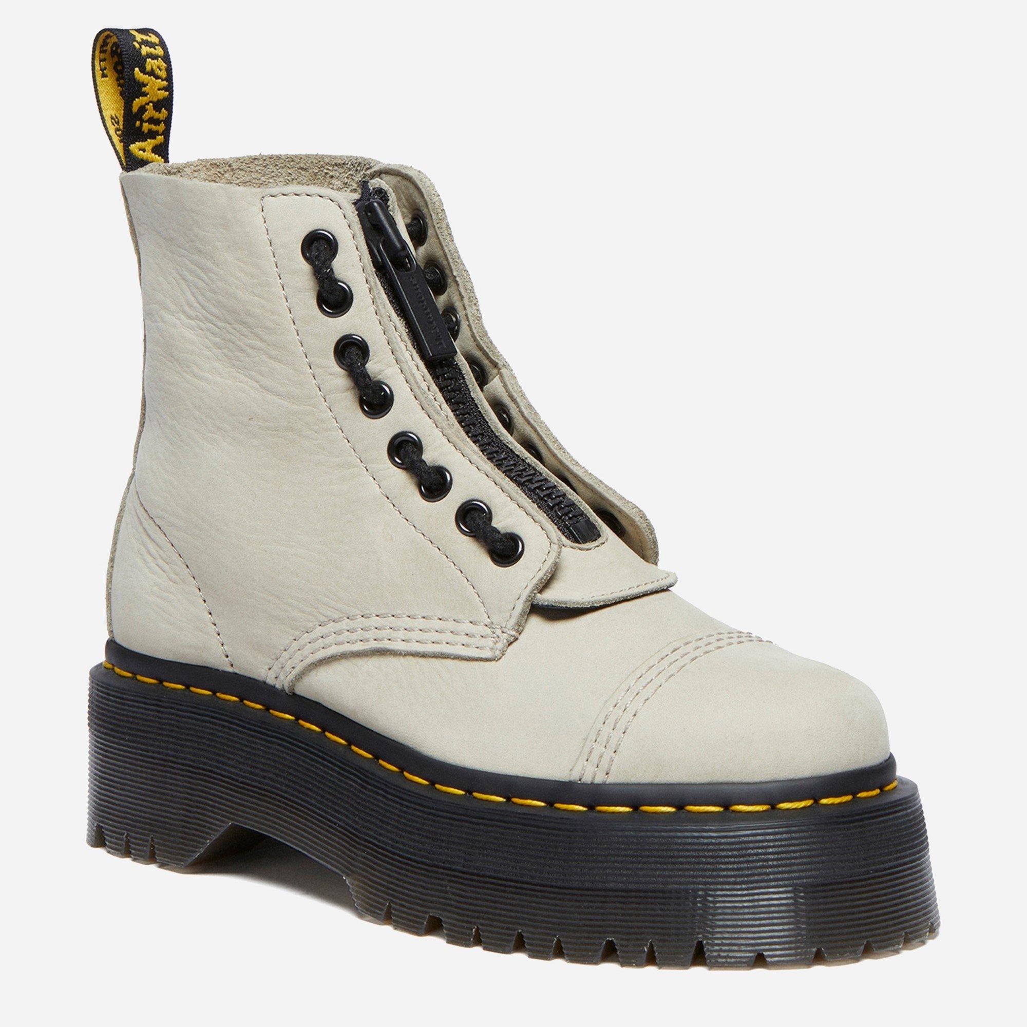 Warm Stone - Dr Martens - SInclair Soft Leather Boot - 1