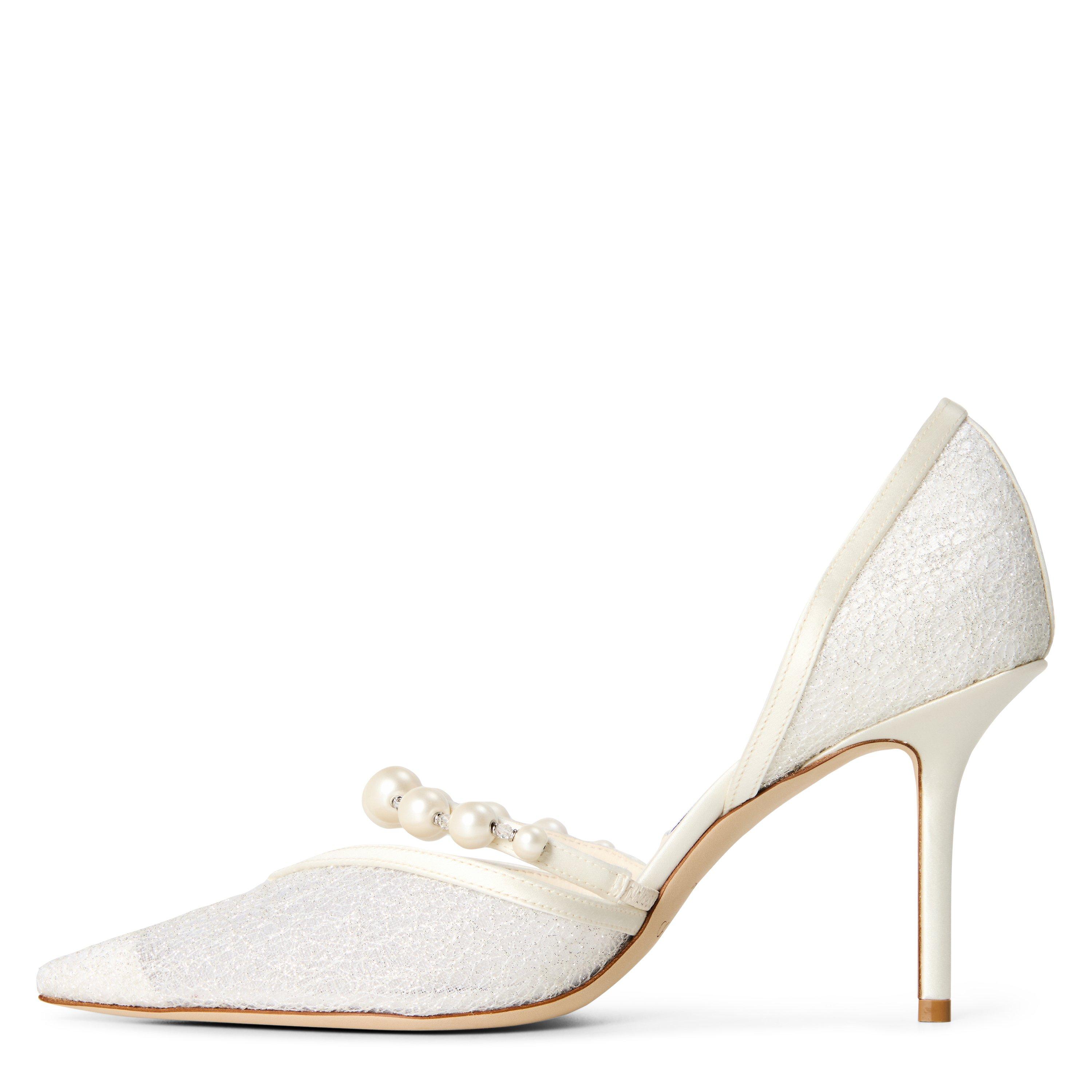 Ivory White - Jimmy Choo - Aurelie 85 Pumps - 2