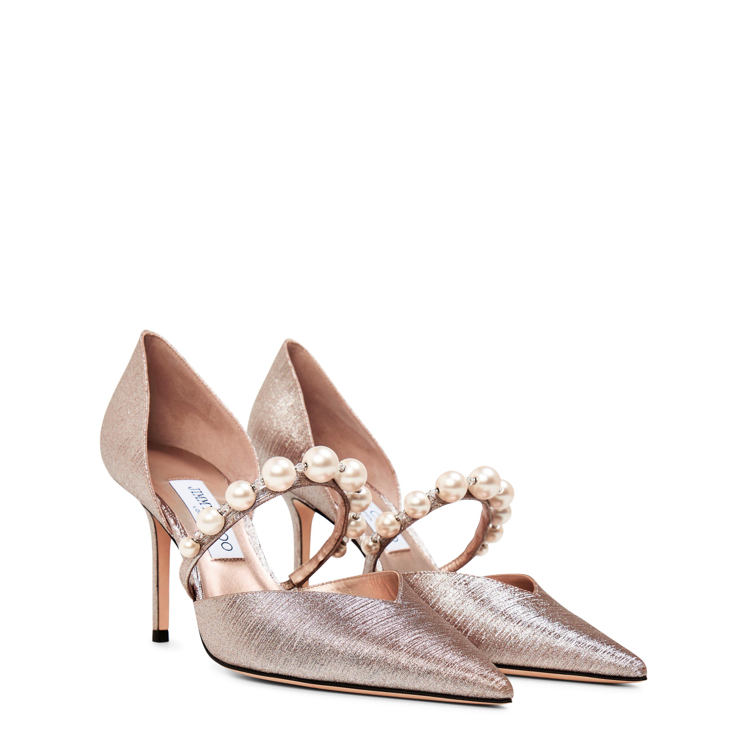 Macaron/White - Jimmy Choo - Aurelie 85 Pumps - 4