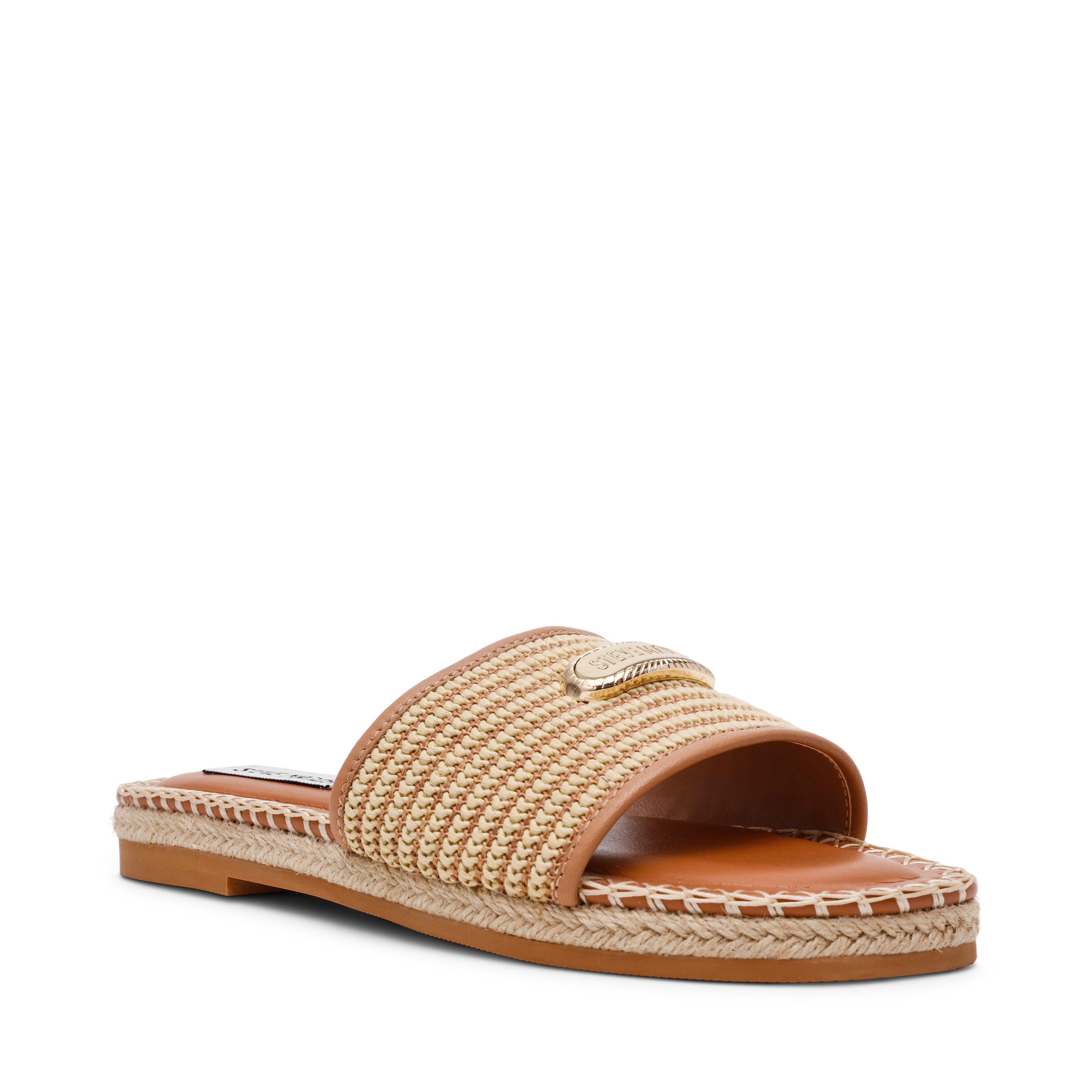 Nat Raffia - Steve Madden - Women's Flat Sandals - 3