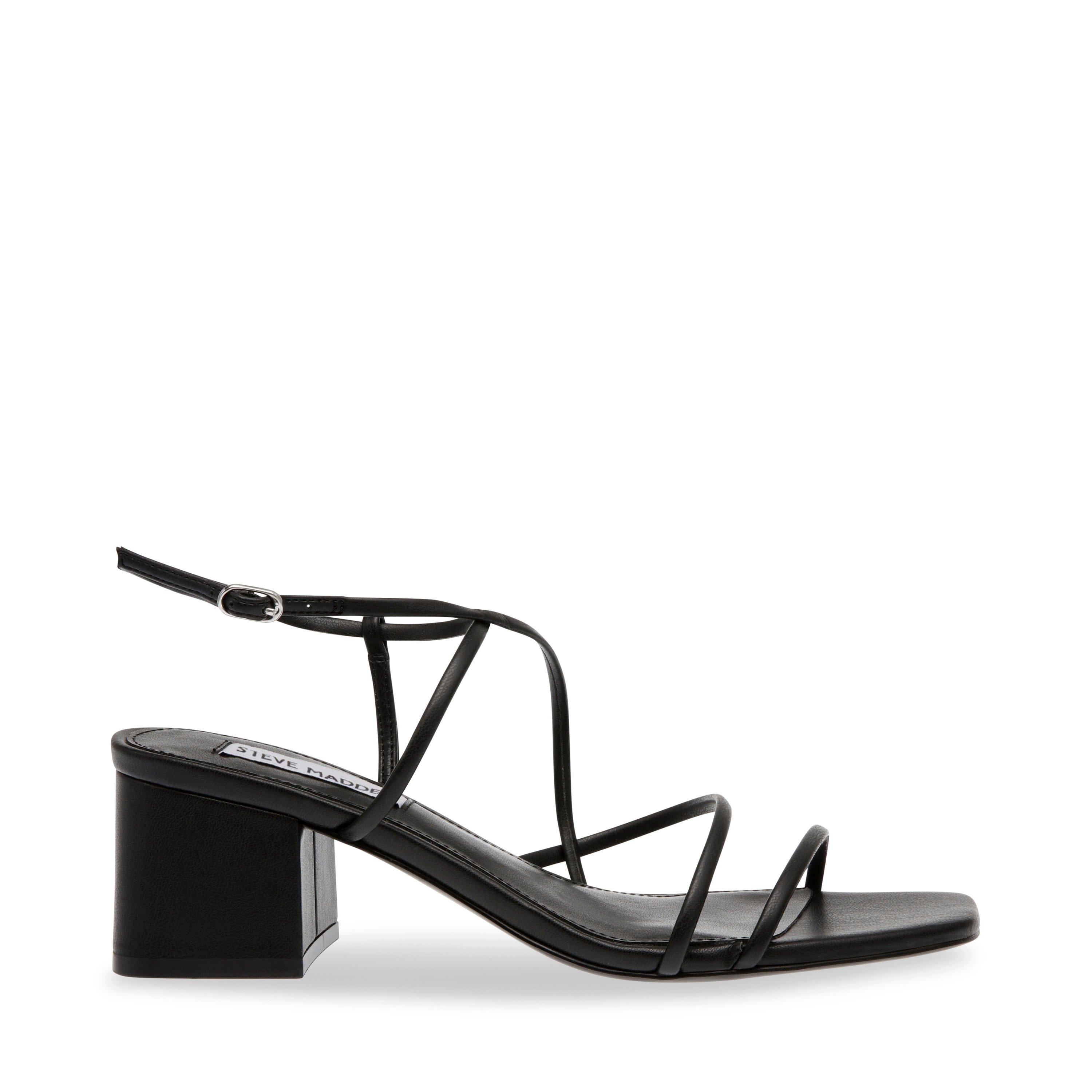 Steve Madden Women's Heeled Sandals - Black - 7 (40)