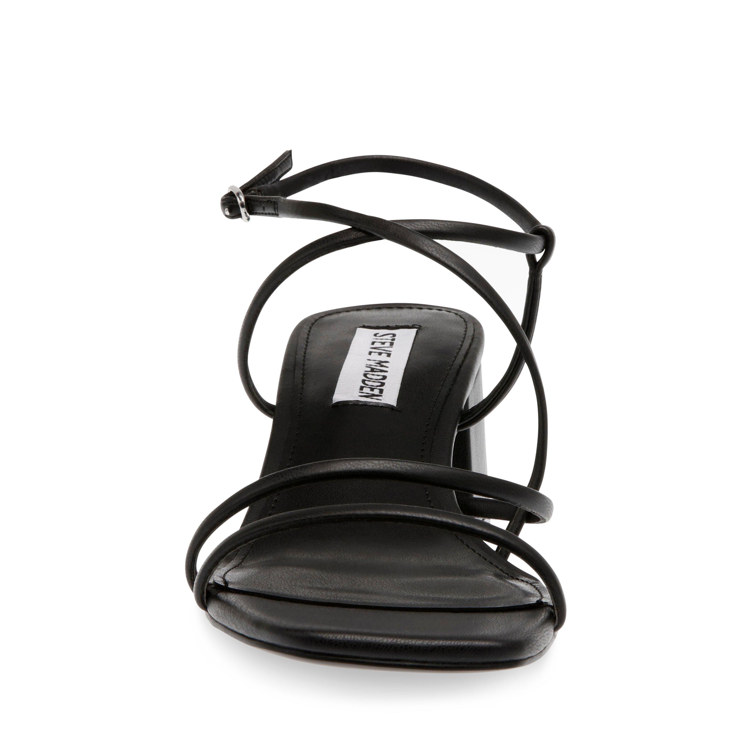 Noir - Steve Madden - Women's Heeled Sandals - 6