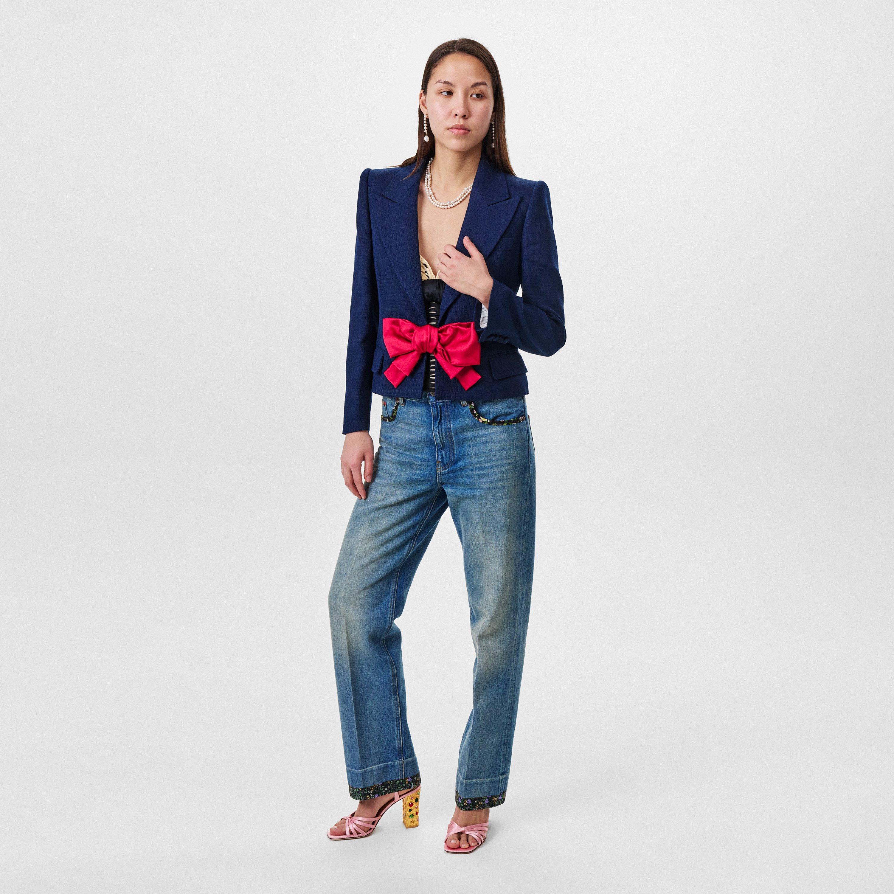 Rose/Multi - Valentino Garavani - Crystal 90mm Satin Sandals - 6