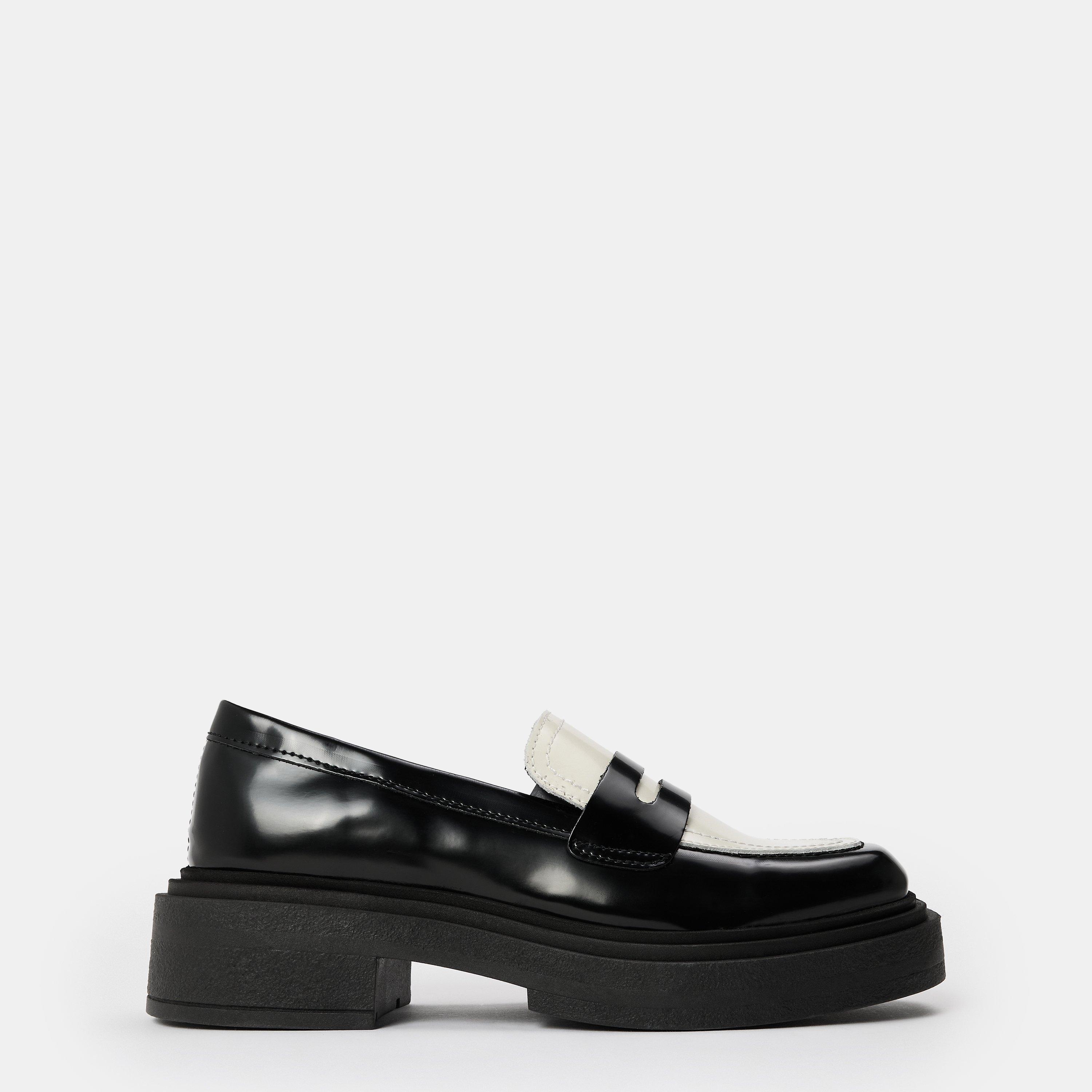 Steve Madden Women's Charley Heeled Mules - Black/Off White - 3 (36)
