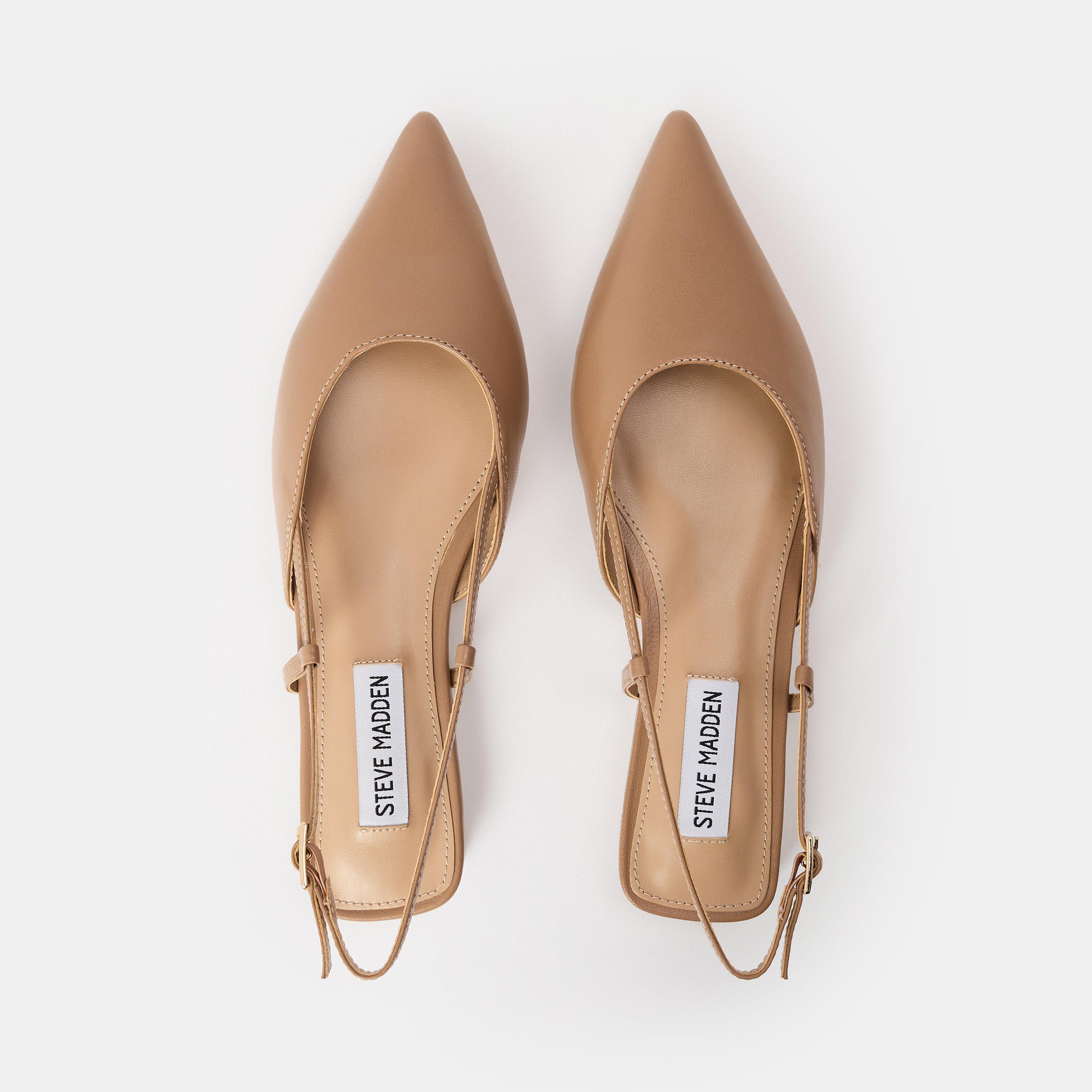 Tan Lthr - Steve Madden - Women's Spencer Flat Sandals - 4