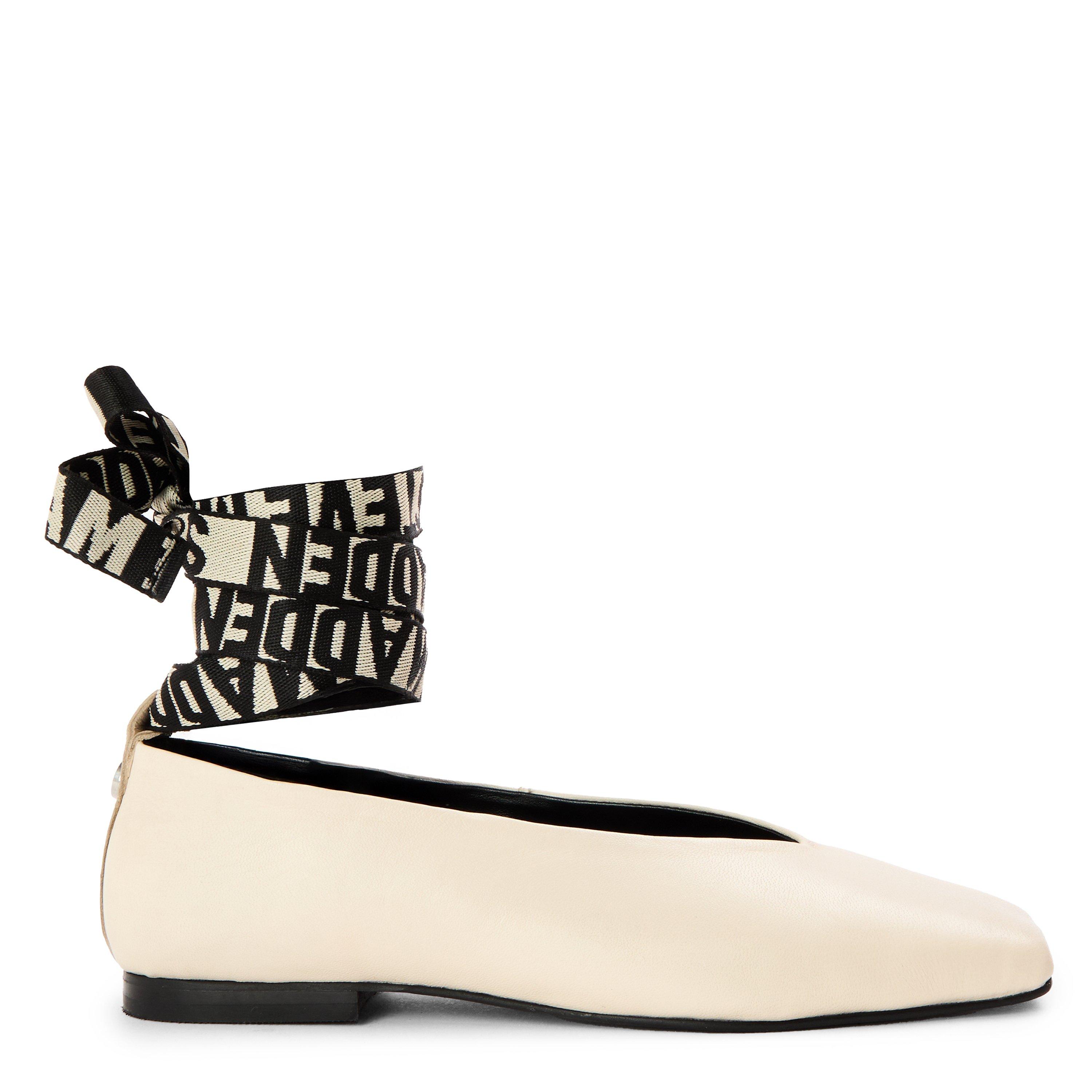 Coco Milk Lthr - Steve Madden - Women's Fosse Ballet Pumps - 1
