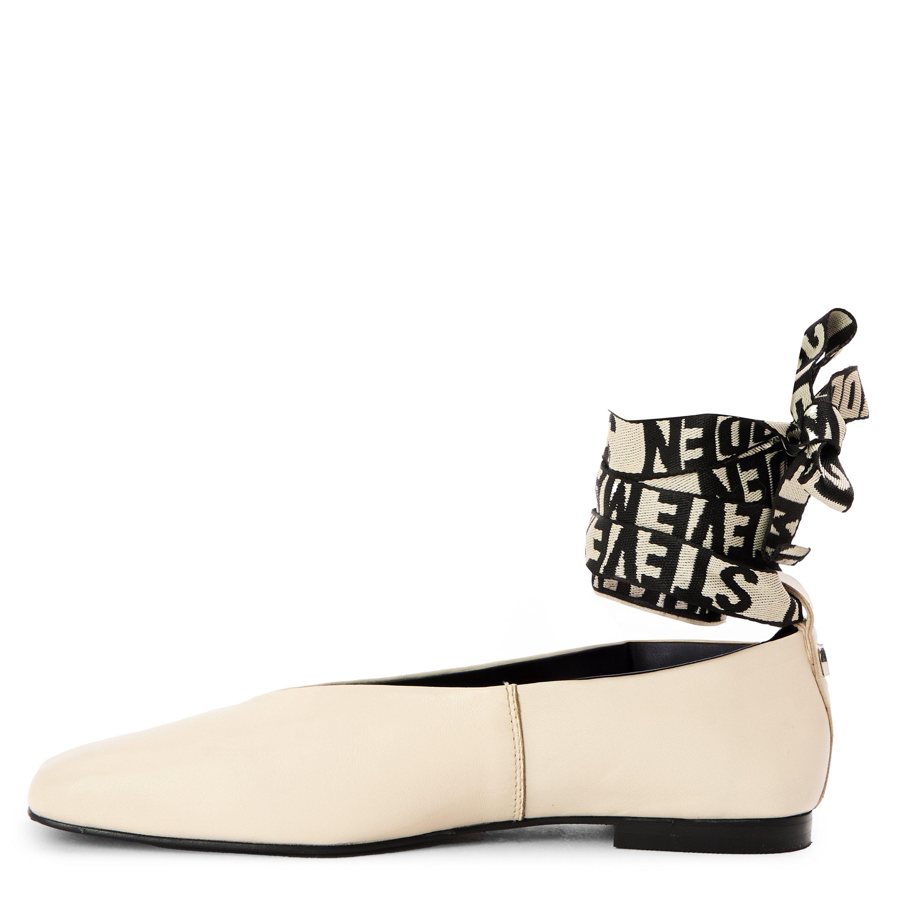 Coco Milk Lthr - Steve Madden - Women's Fosse Ballet Pumps - 2