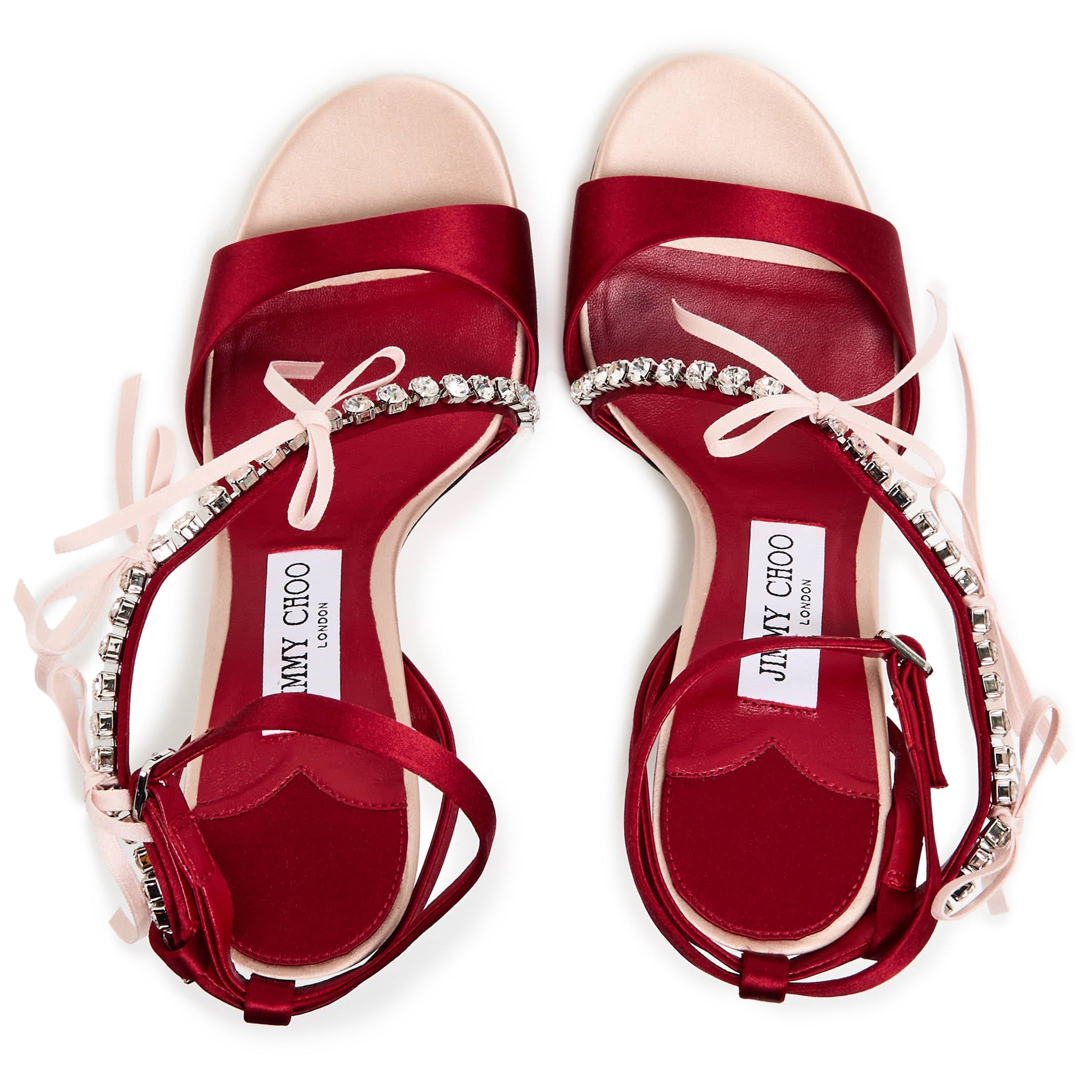 Macron/Red - Jimmy Choo - Jimmy Lula 100h Sndl Ld61 - 3
