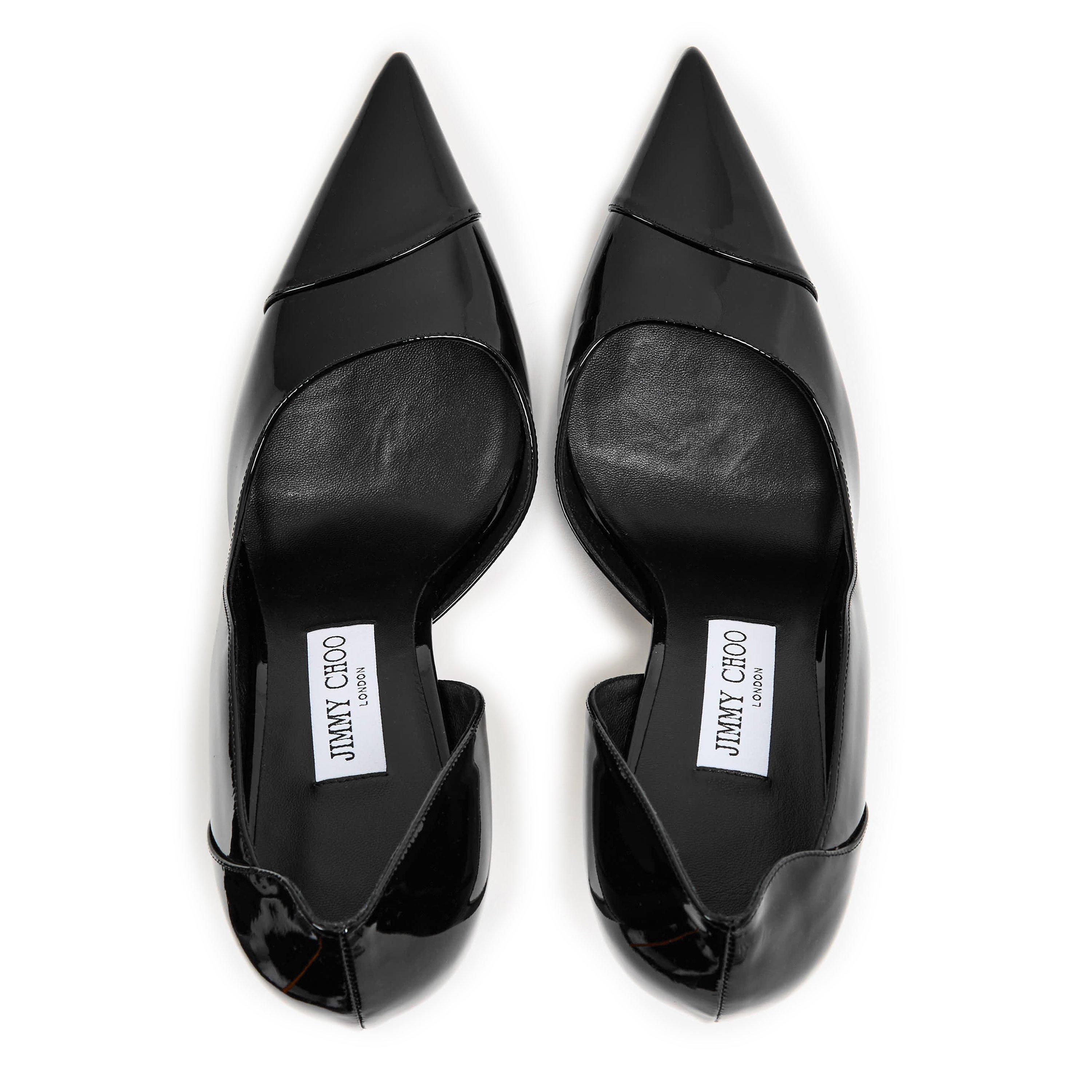 Black - Jimmy Choo - Women's Brigitte Stiletto Court Shoes - 5