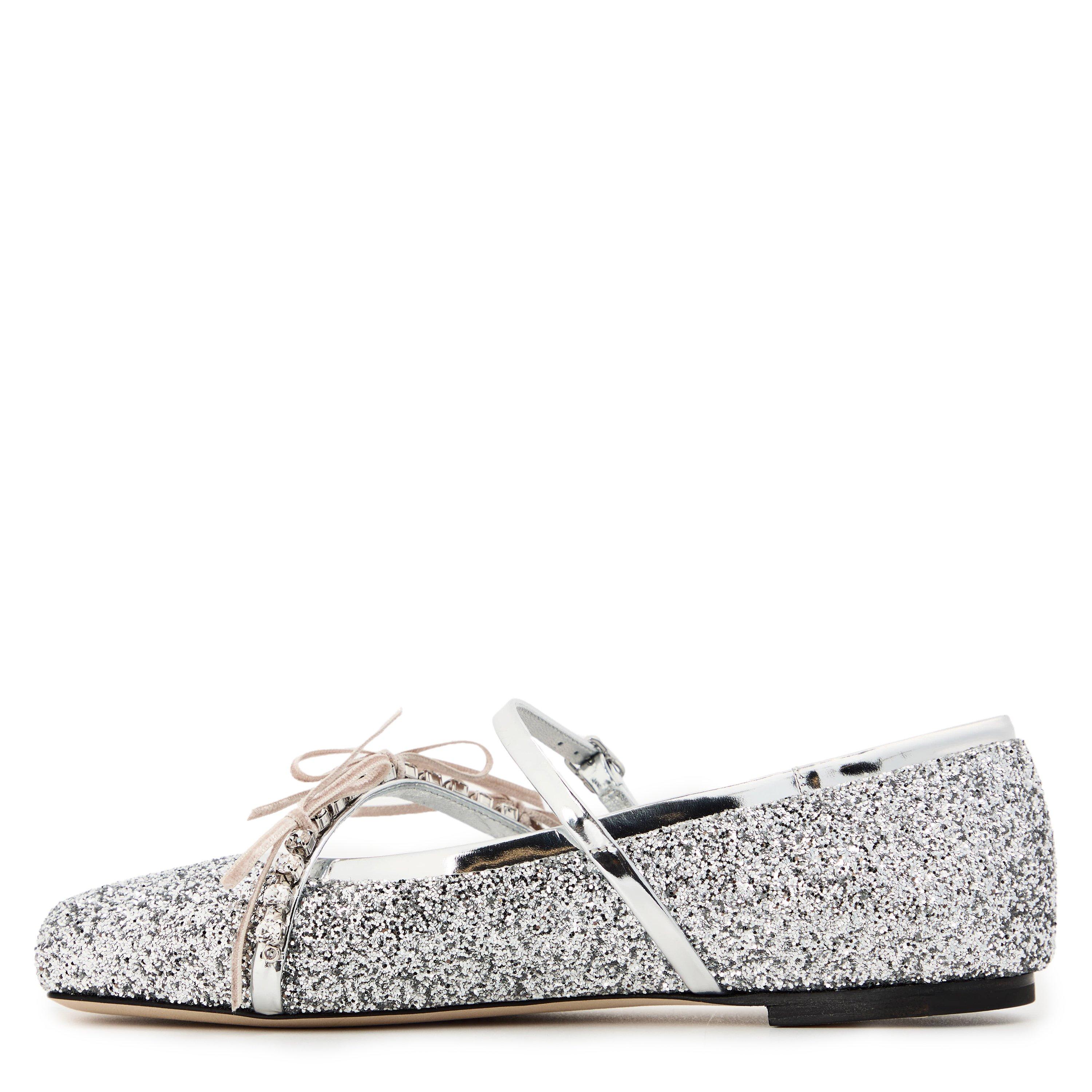 Silver - Jimmy Choo - Jimmy Loli Ballerina Ld61 - 2