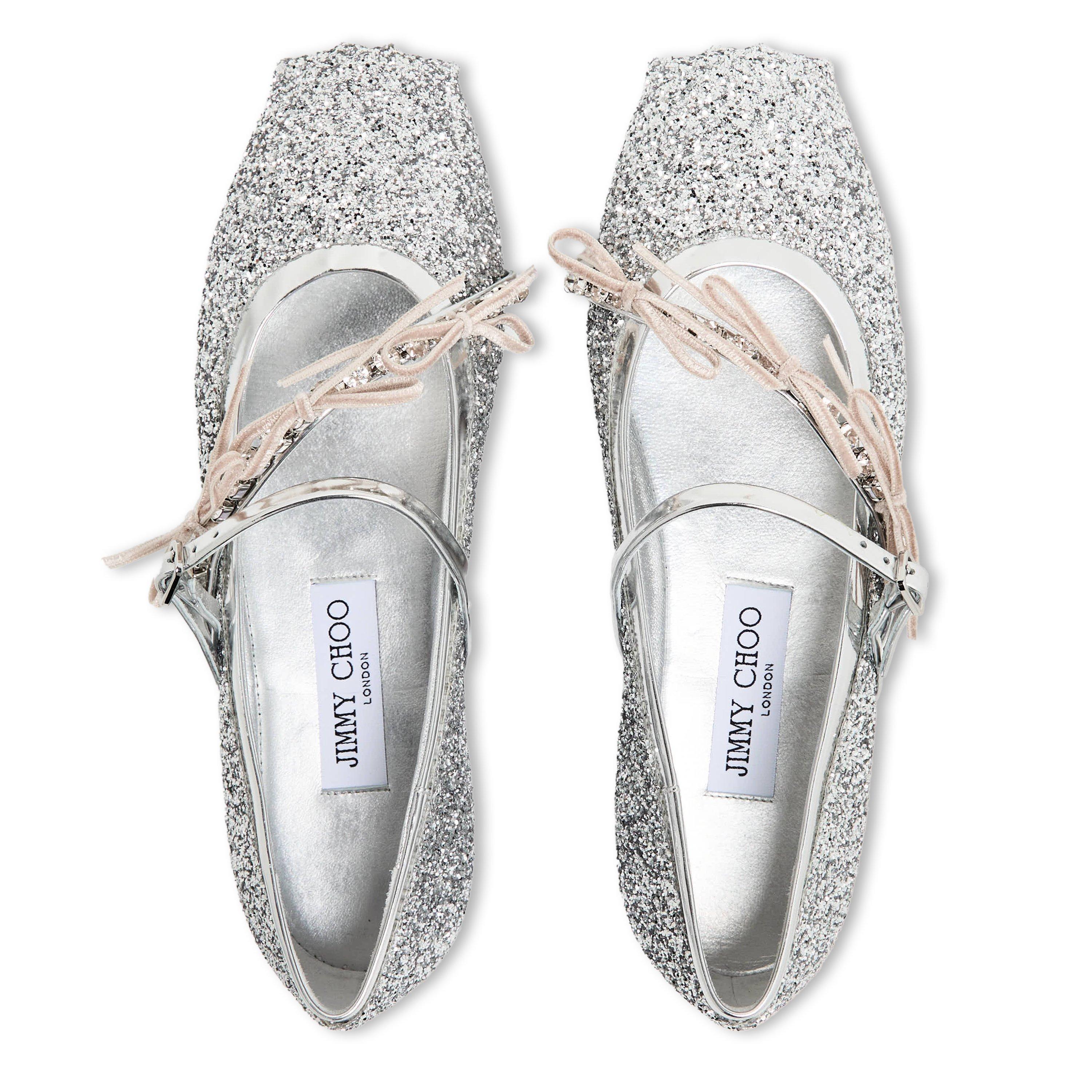 Silver - Jimmy Choo - Jimmy Loli Ballerina Ld61 - 3