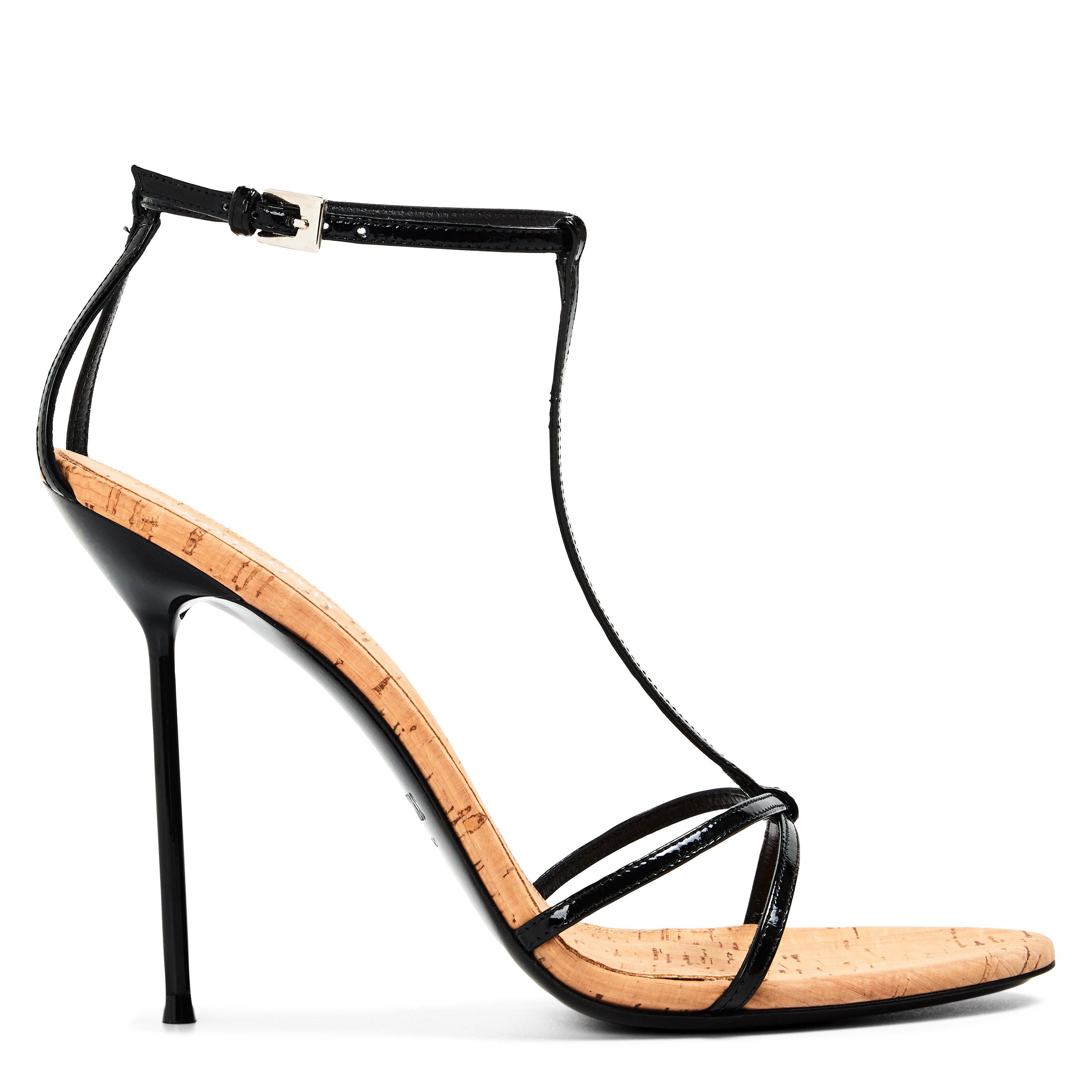 Black Naturale - Paris Texas - Women's Heeled Sandals - 1