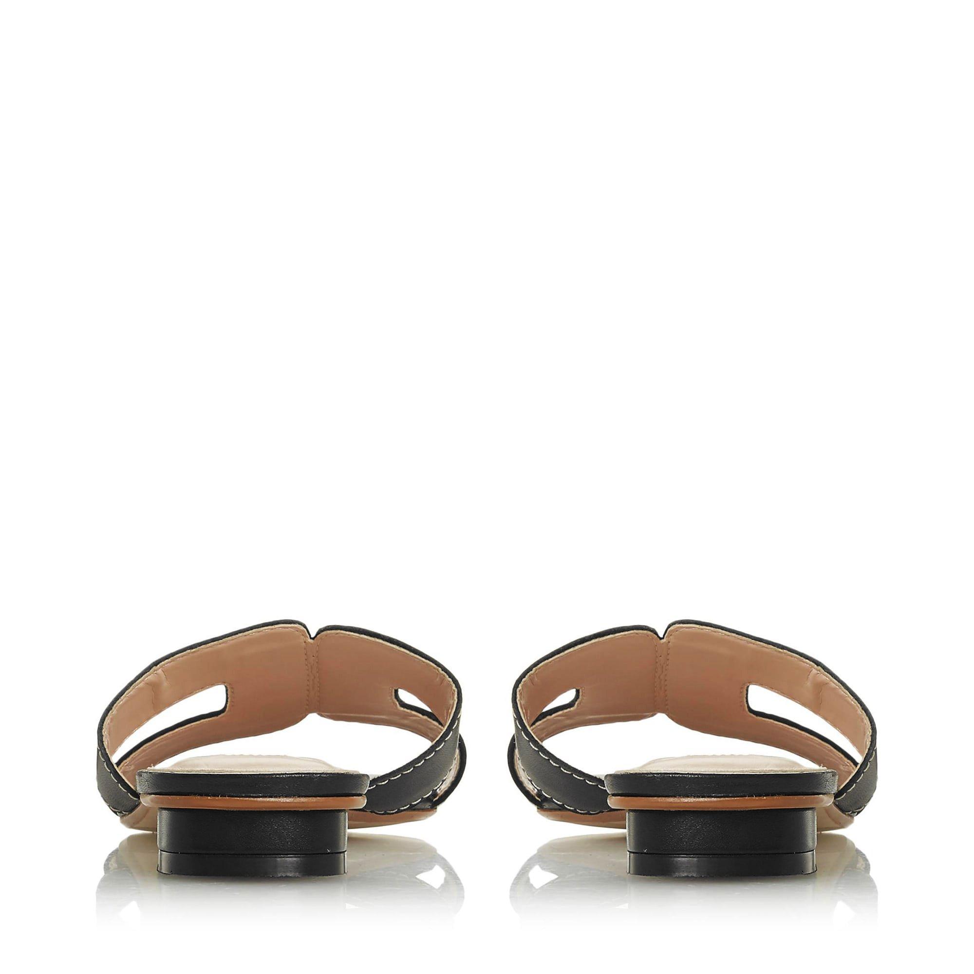 Black 484 - Dune London - Loupe Sandals - 4